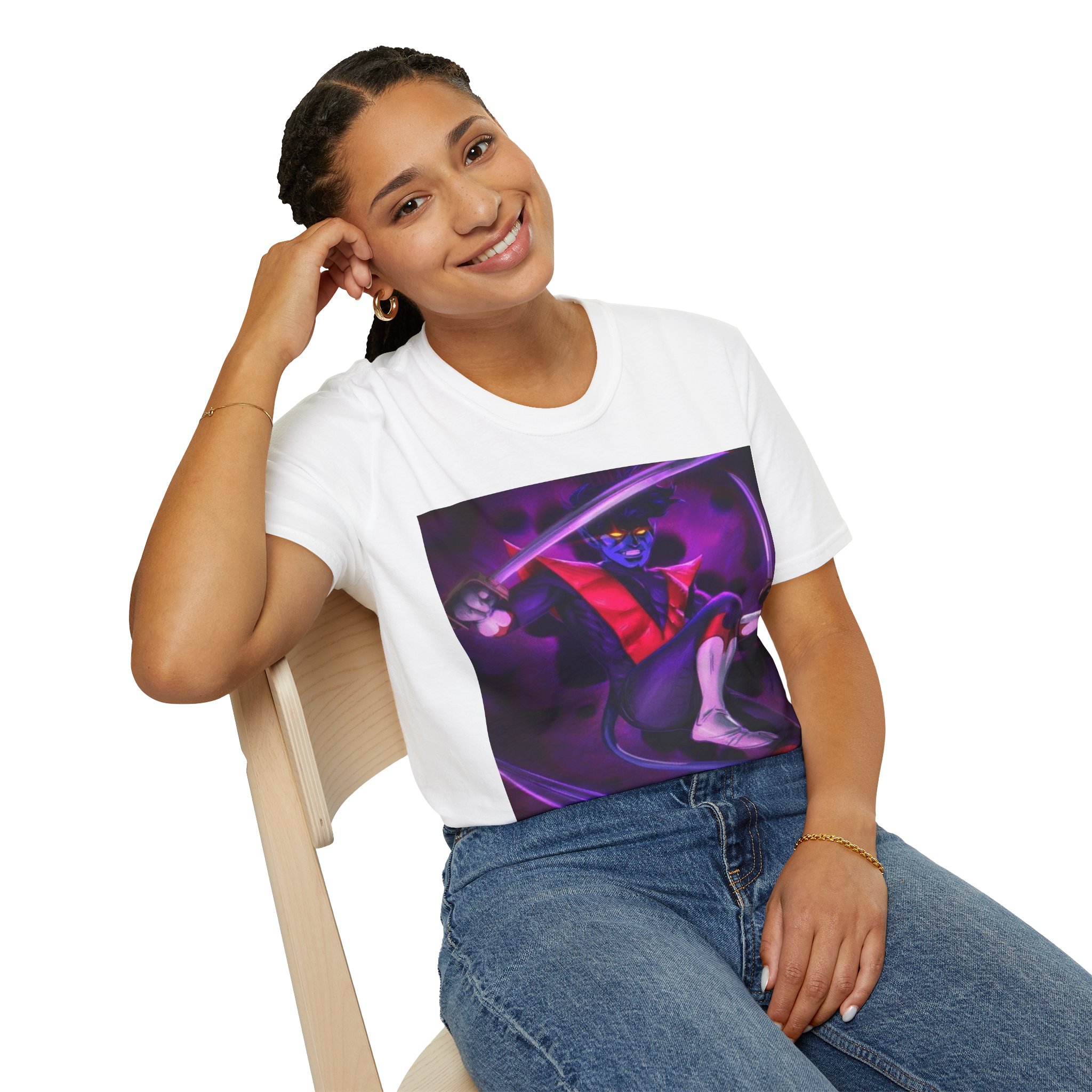 Nightcrawler Shadow Strike Comic Art Graphic Tee - Image 16