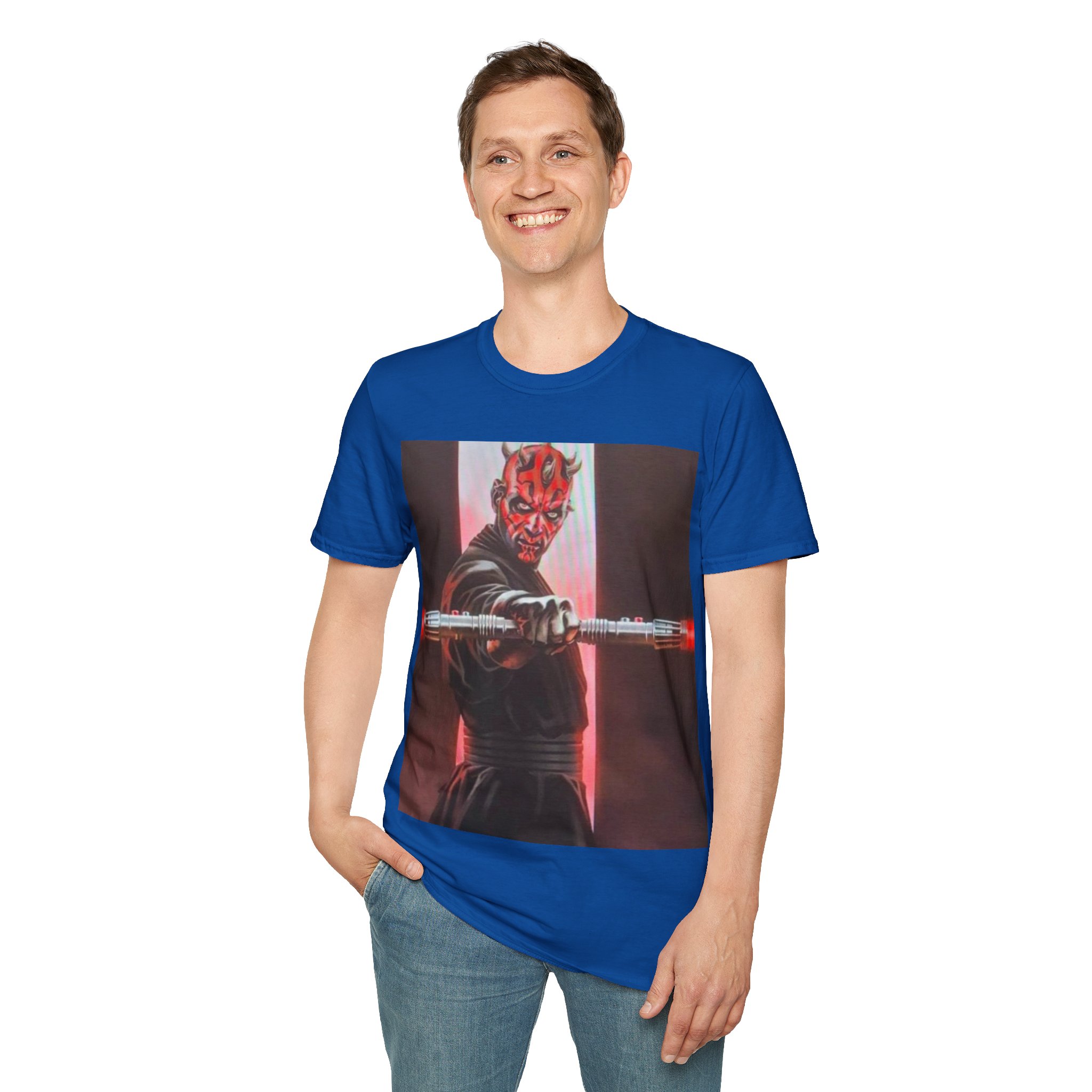 Darth Maul Graphic T-Shirt — Star Wars Sith Lightsaber Tee - Image 23