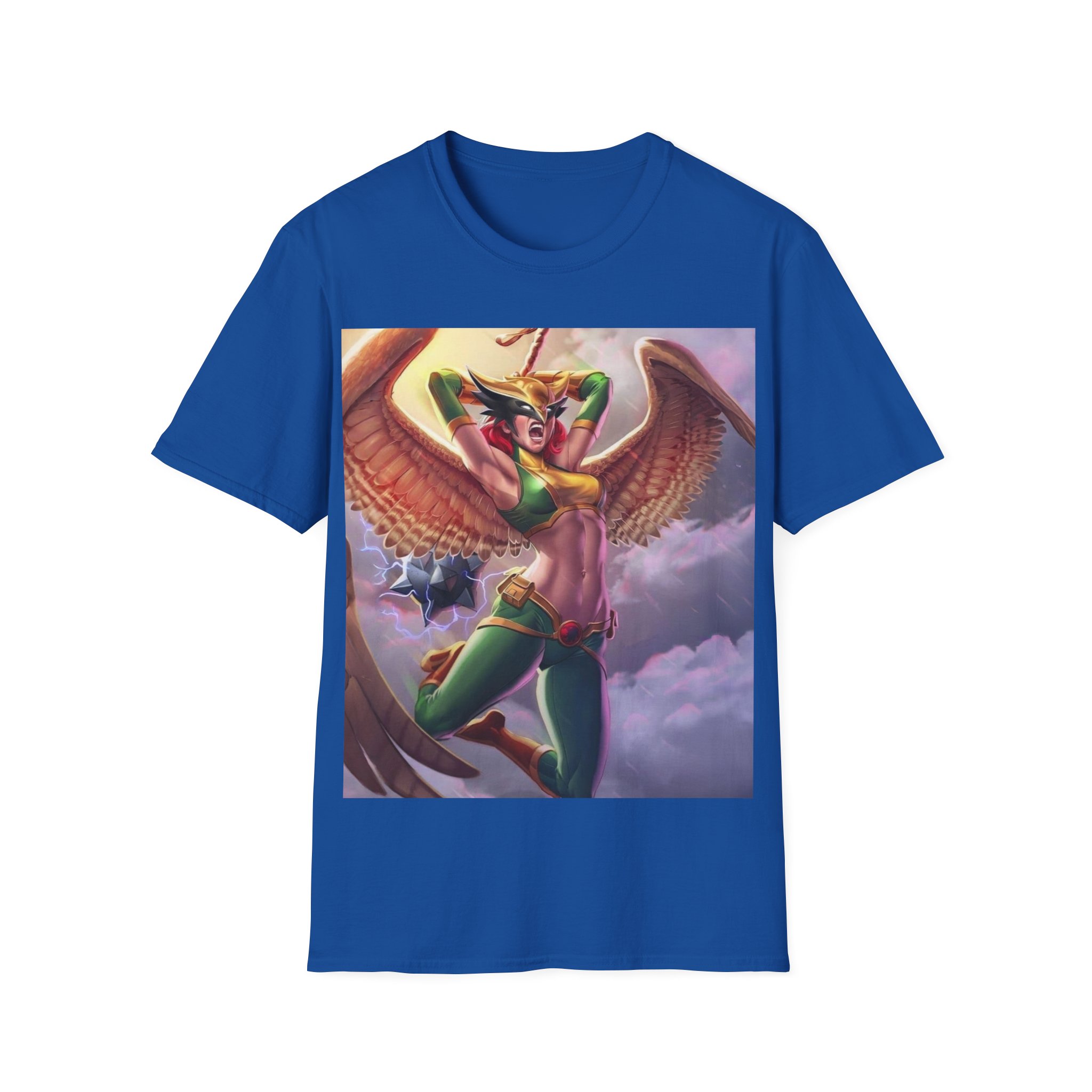 Hawkgirl Thunder Wings Battle Cry Graphic T‑Shirt - Image 20