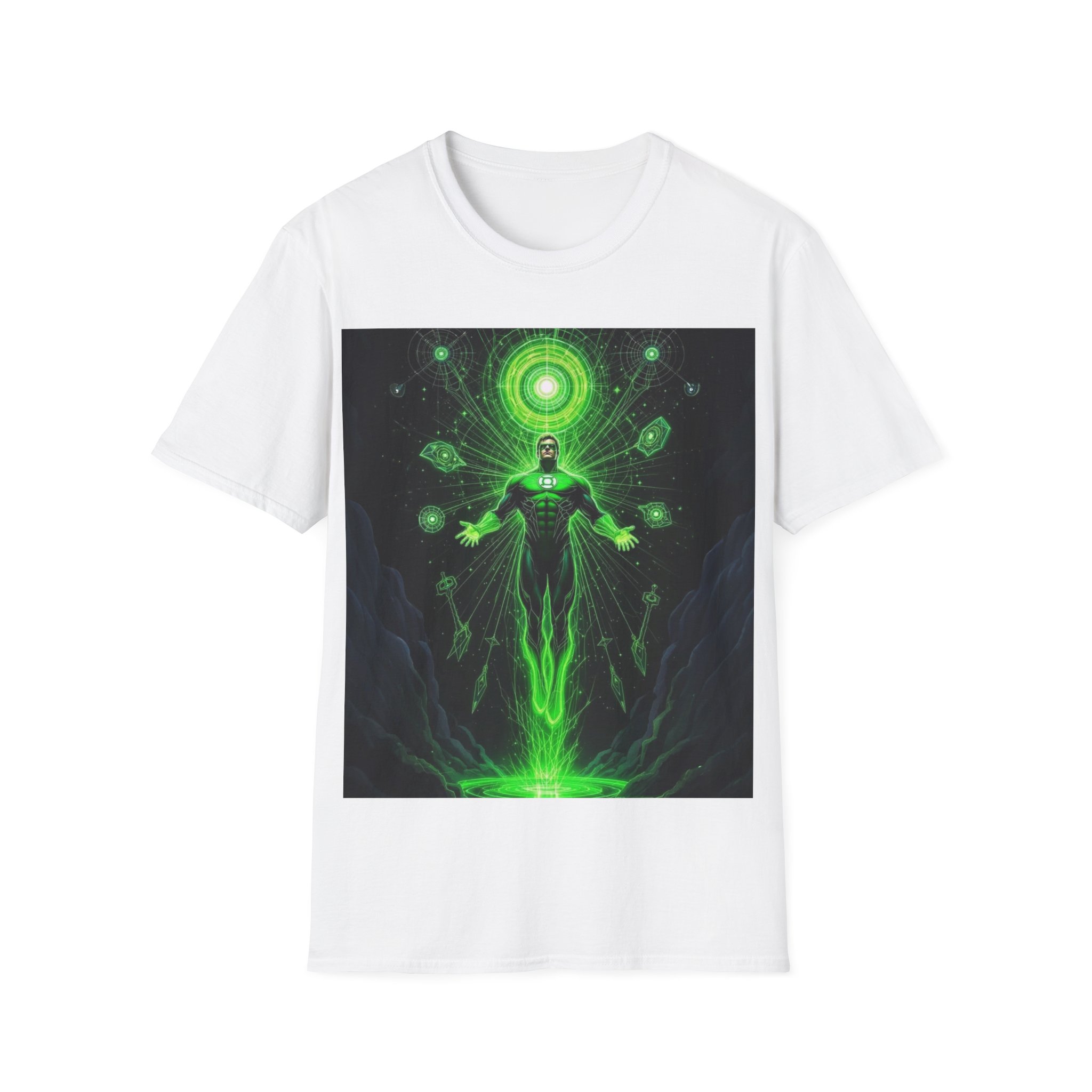 Green Lantern Cosmic Energy T-Shirt — Superhero Sci‑Fi Graphic Tee - Image 11