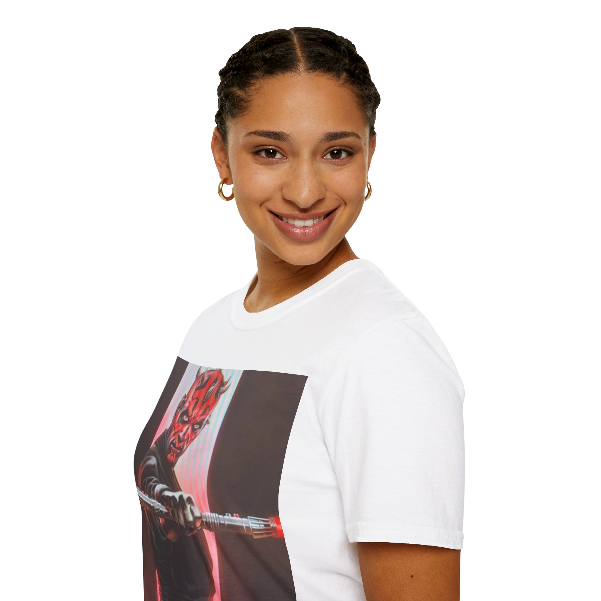 Darth Maul Graphic T-Shirt — Star Wars Sith Lightsaber Tee - Image 15