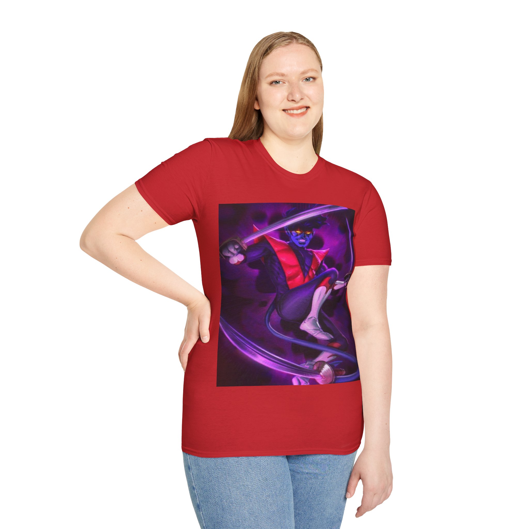 Nightcrawler Shadow Strike Comic Art Graphic Tee - Image 31