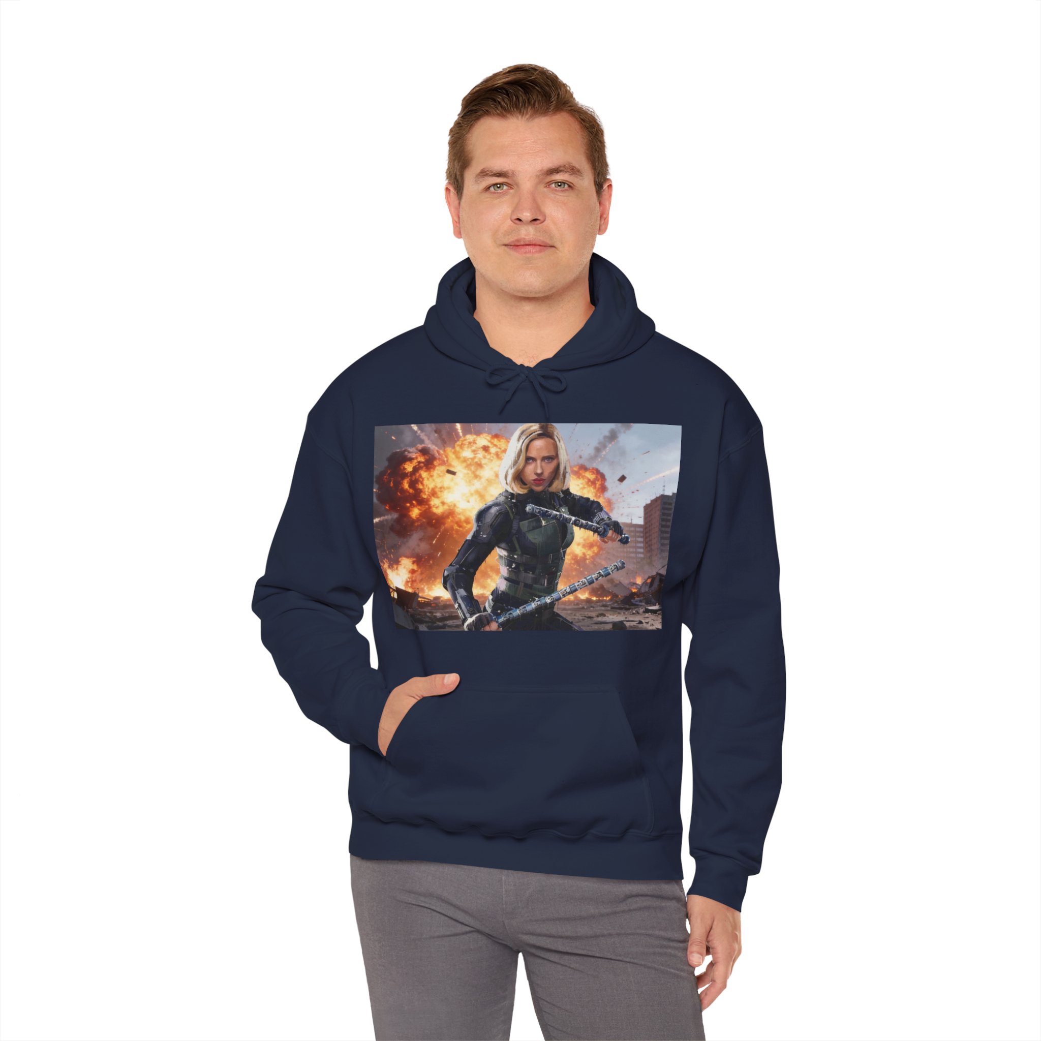 Black Widow Spy Strike Marvel Action Hoodie - Image 19