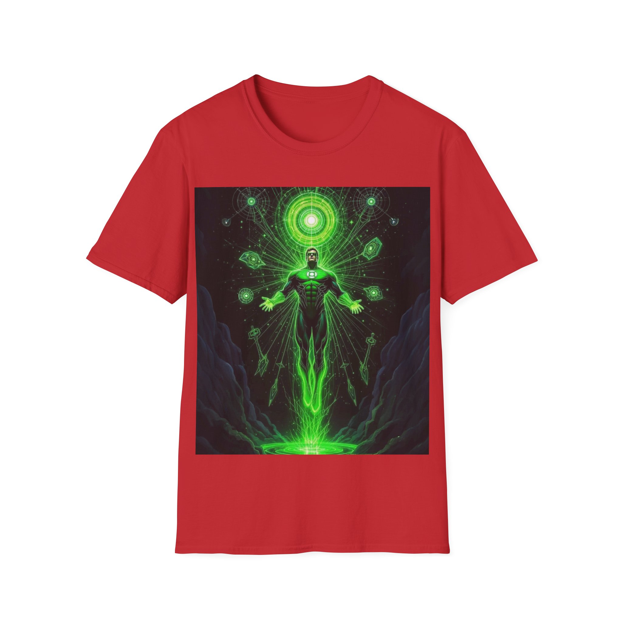 Green Lantern Cosmic Energy T-Shirt — Superhero Sci‑Fi Graphic Tee - Image 29