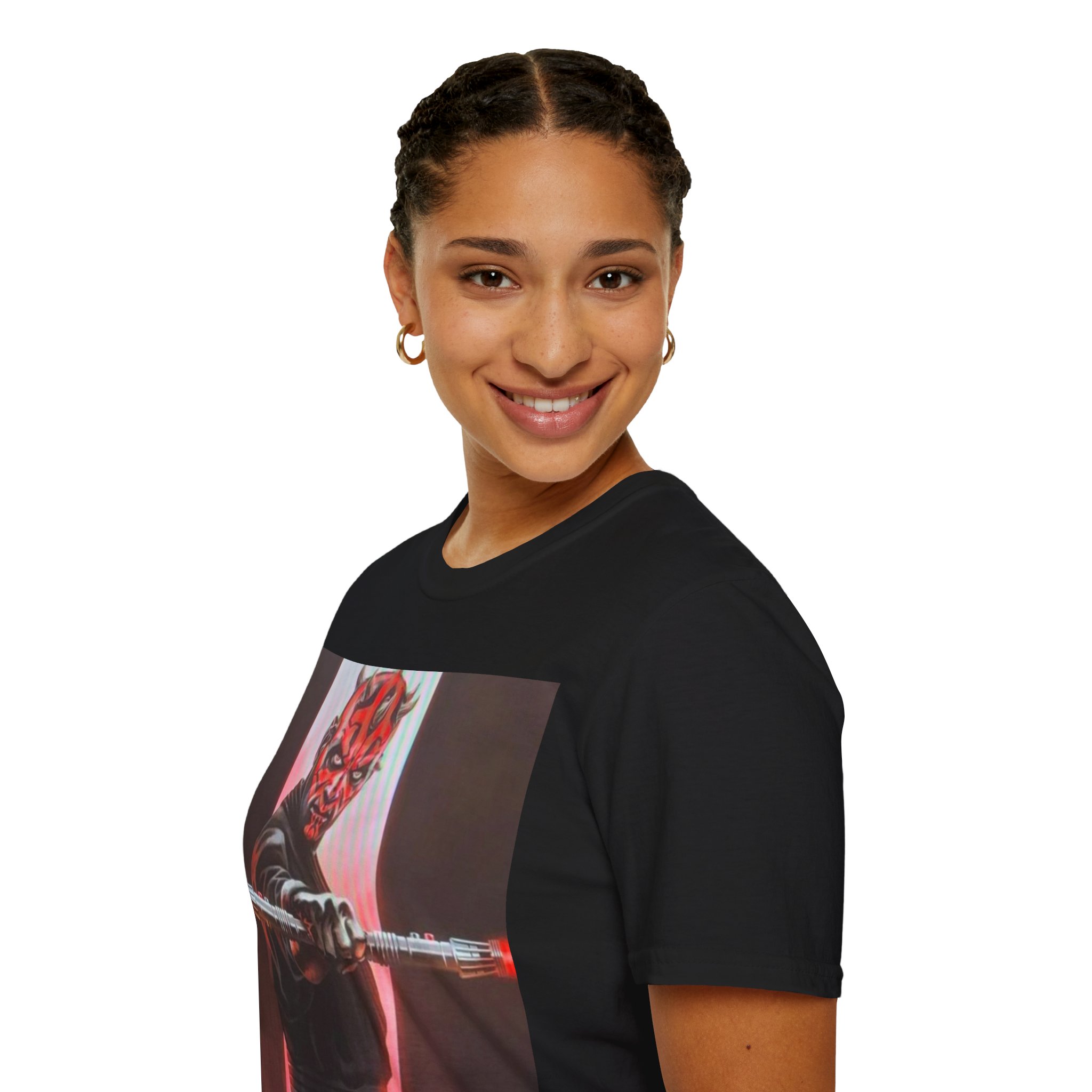 Darth Maul Graphic T-Shirt — Star Wars Sith Lightsaber Tee - Image 6