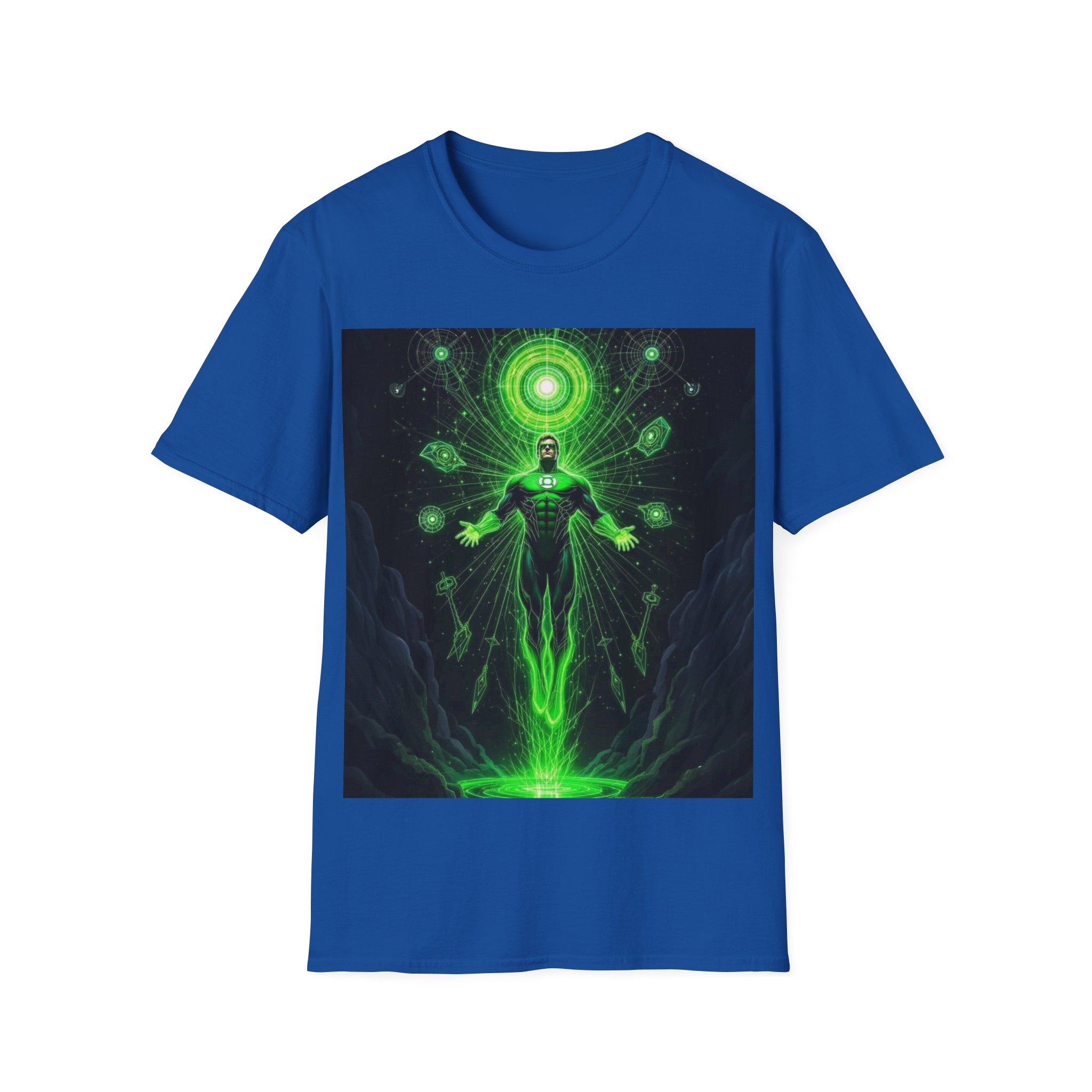 Green Lantern Cosmic Energy T-Shirt — Superhero Sci‑Fi Graphic Tee - Image 20
