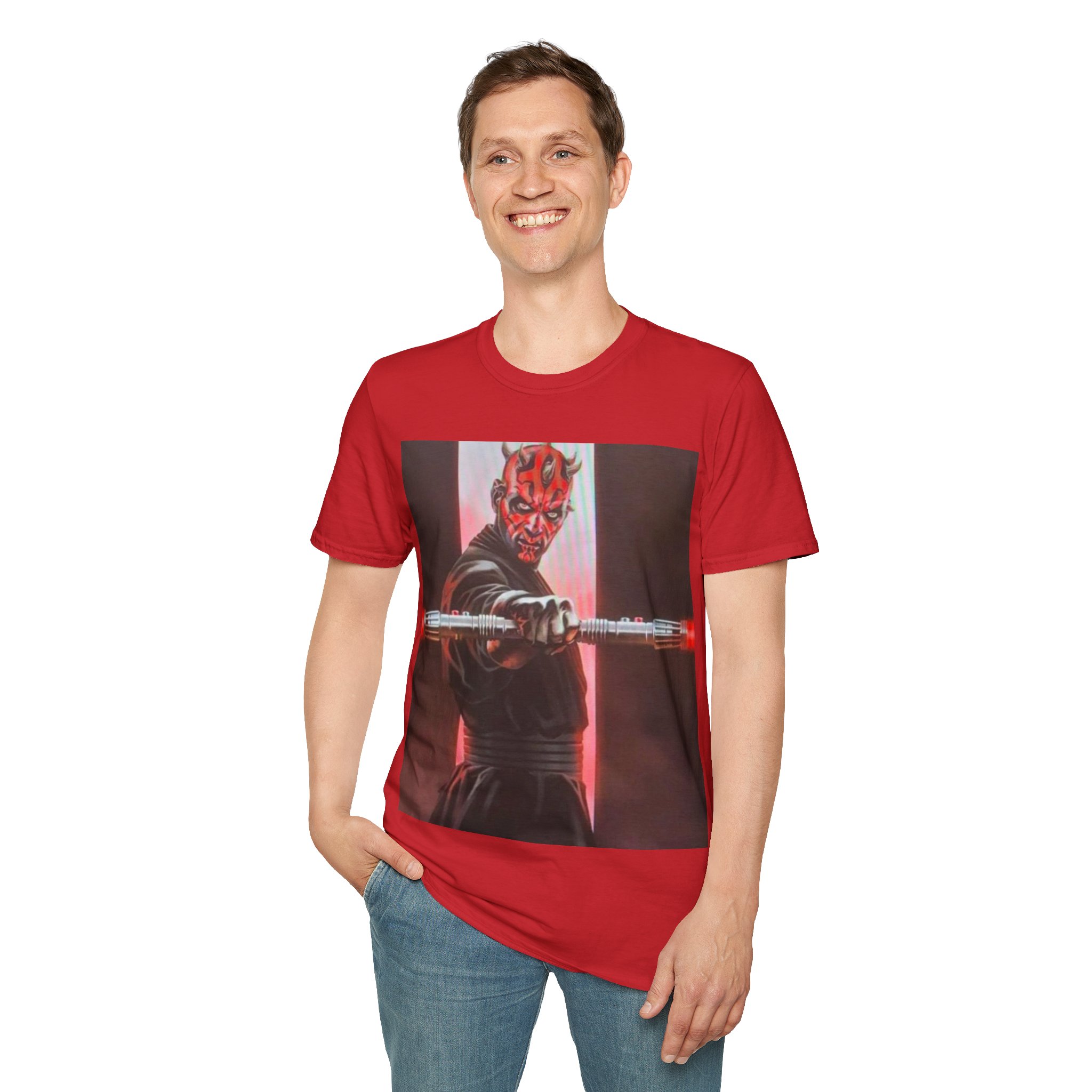 Darth Maul Graphic T-Shirt — Star Wars Sith Lightsaber Tee - Image 32
