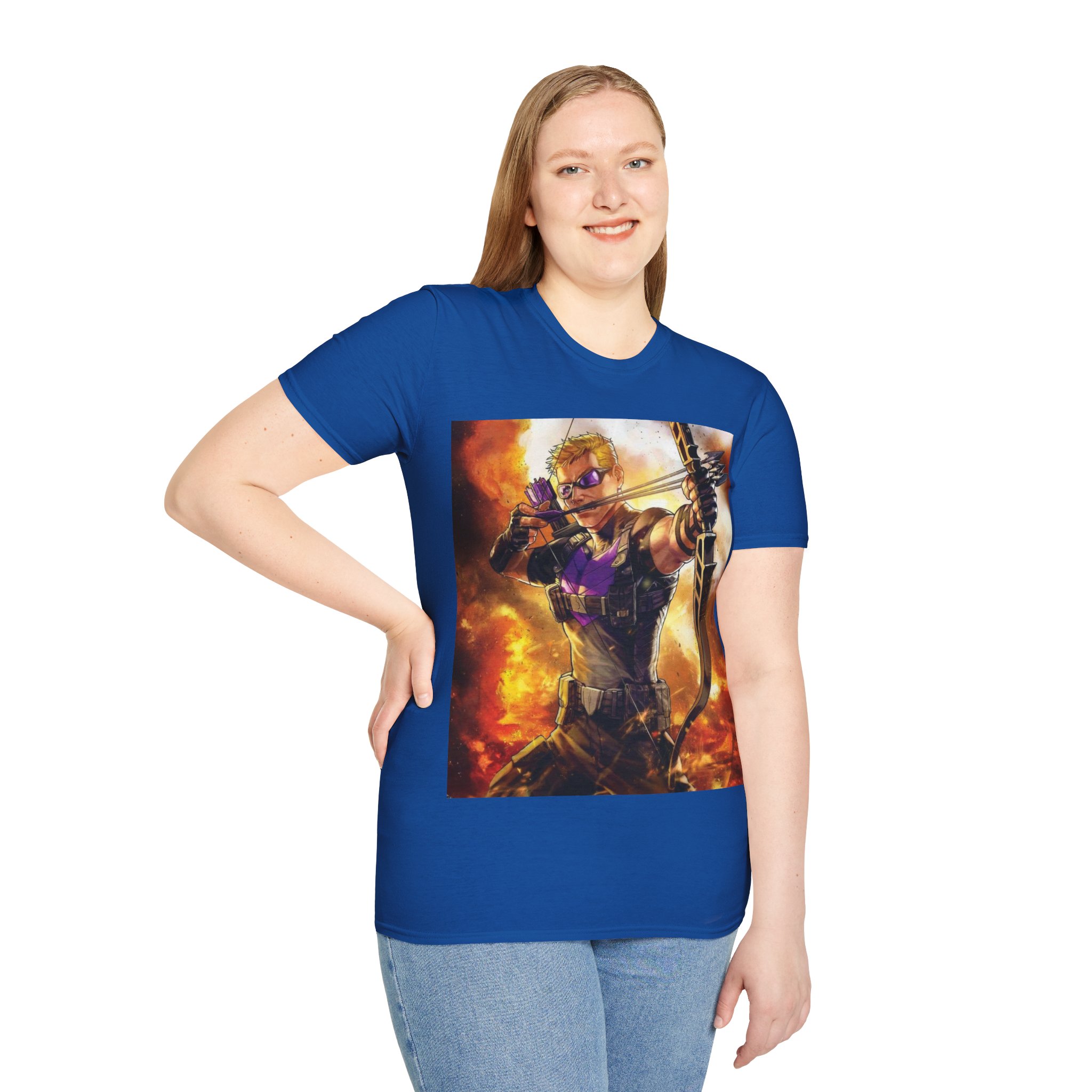 Hawkeye Precision Archer Fire Battle Graphic Tee - Image 22