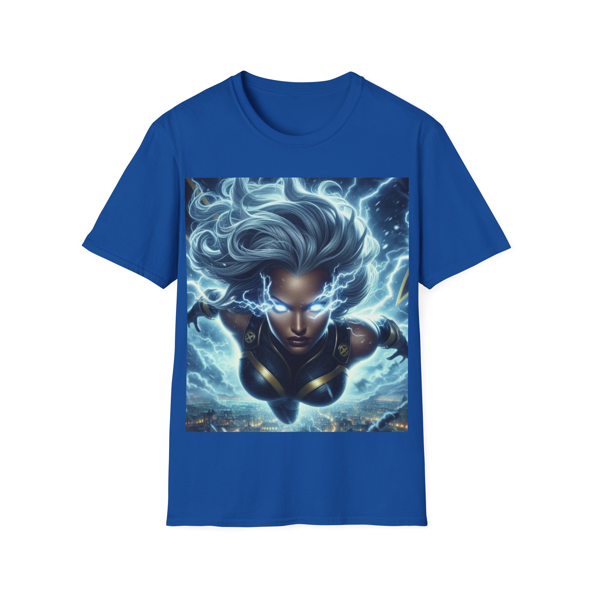 Storm Lightning Goddess Power Comic Art T‑Shirt - Image 20