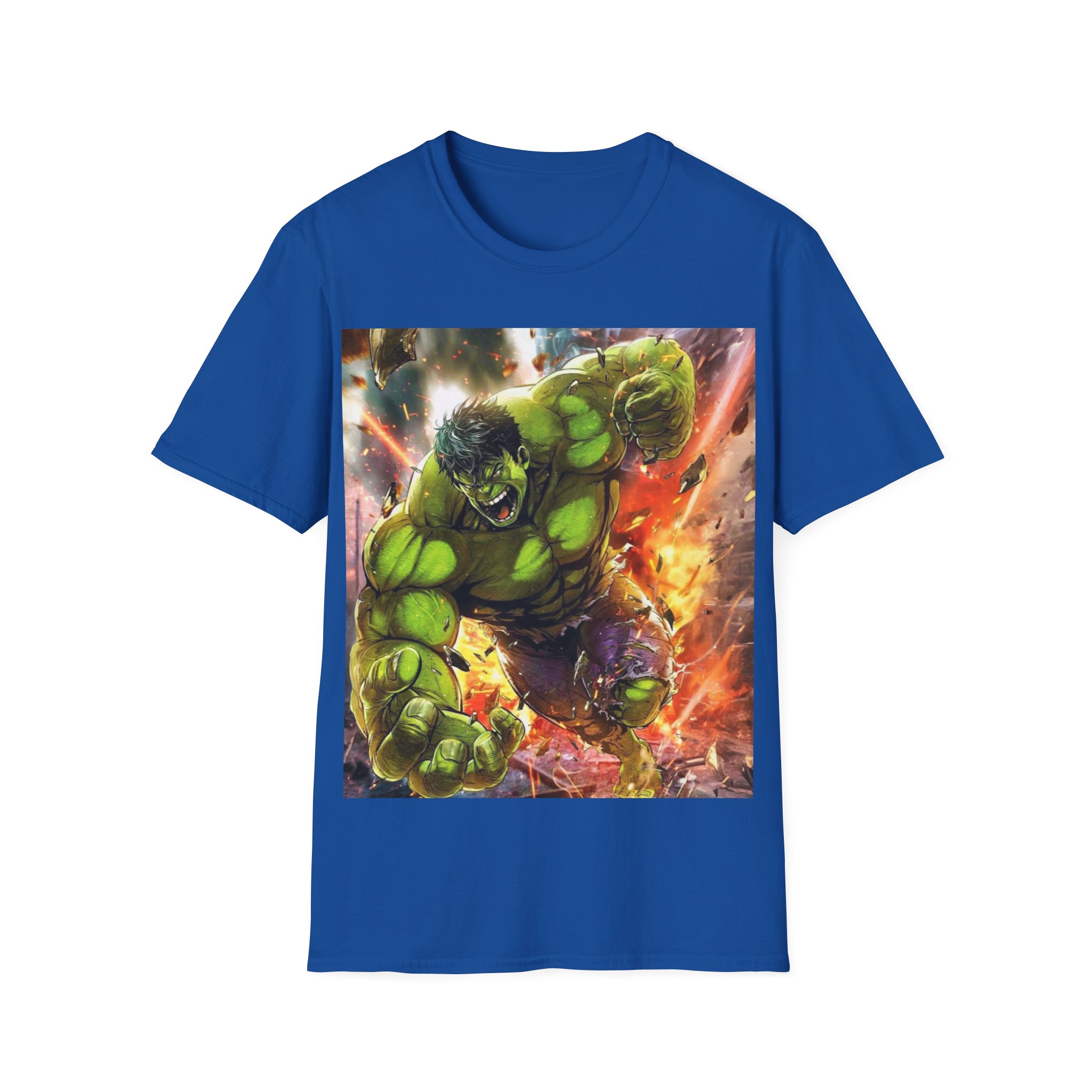 Hulk Smash Explosion Comic Art Graphic T‑Shirt - Image 20