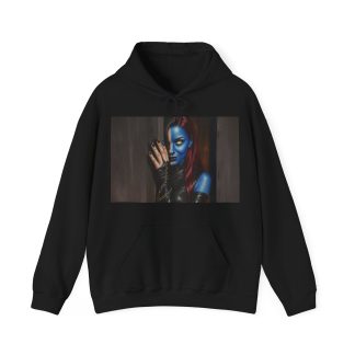 Mystique Shape‑Shifter Hoodie – X‑Men Dark Elegance Look