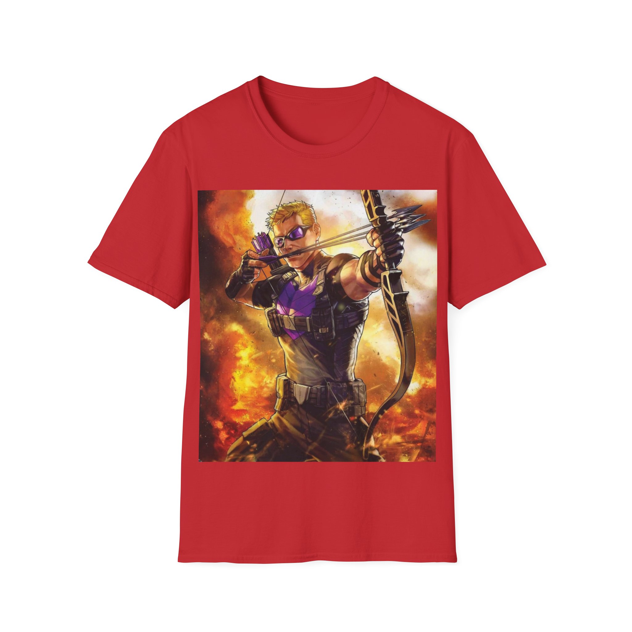 Hawkeye Precision Archer Fire Battle Graphic Tee - Image 29