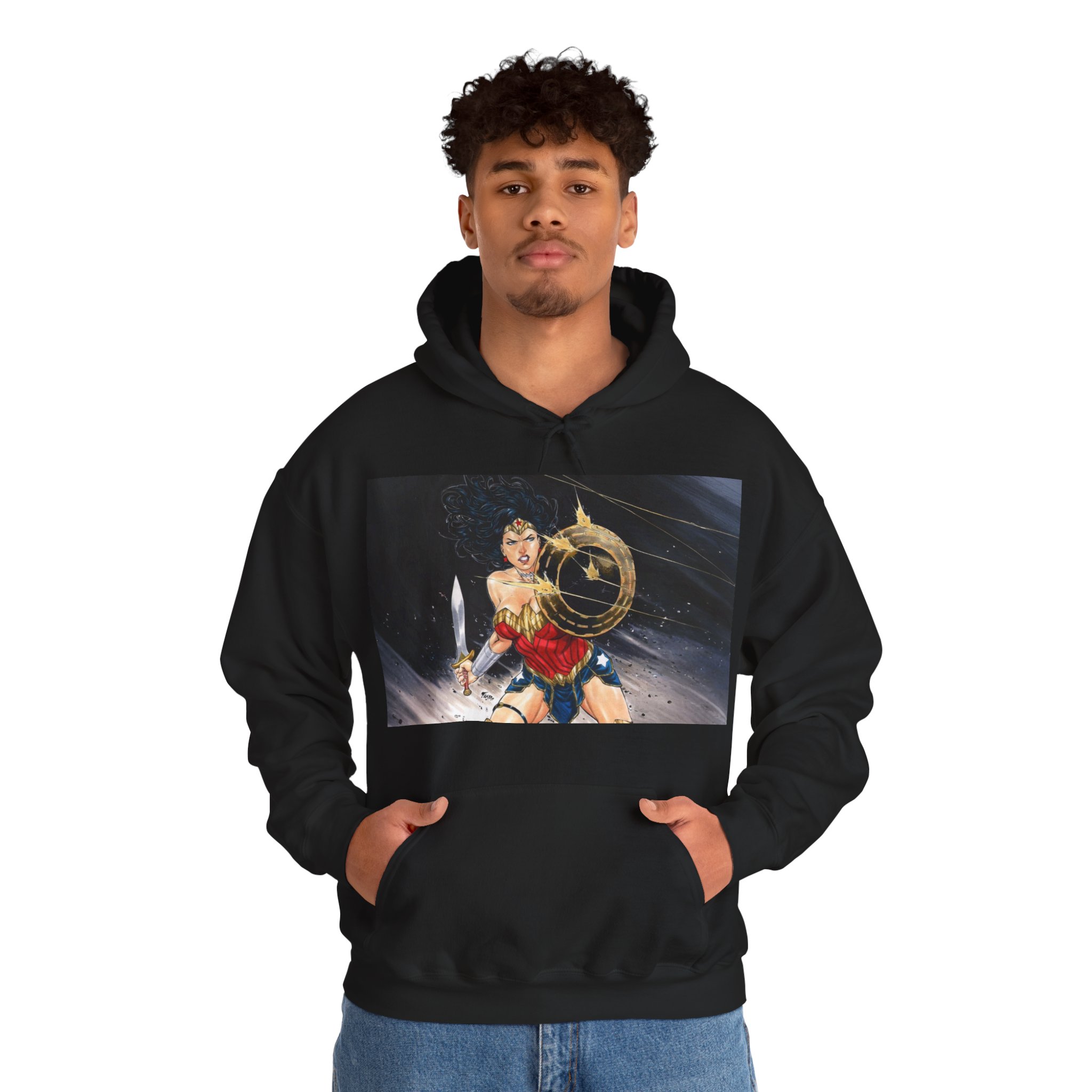 Wonder Woman Warrior Hoodie – Amazon Strength Design - Image 7