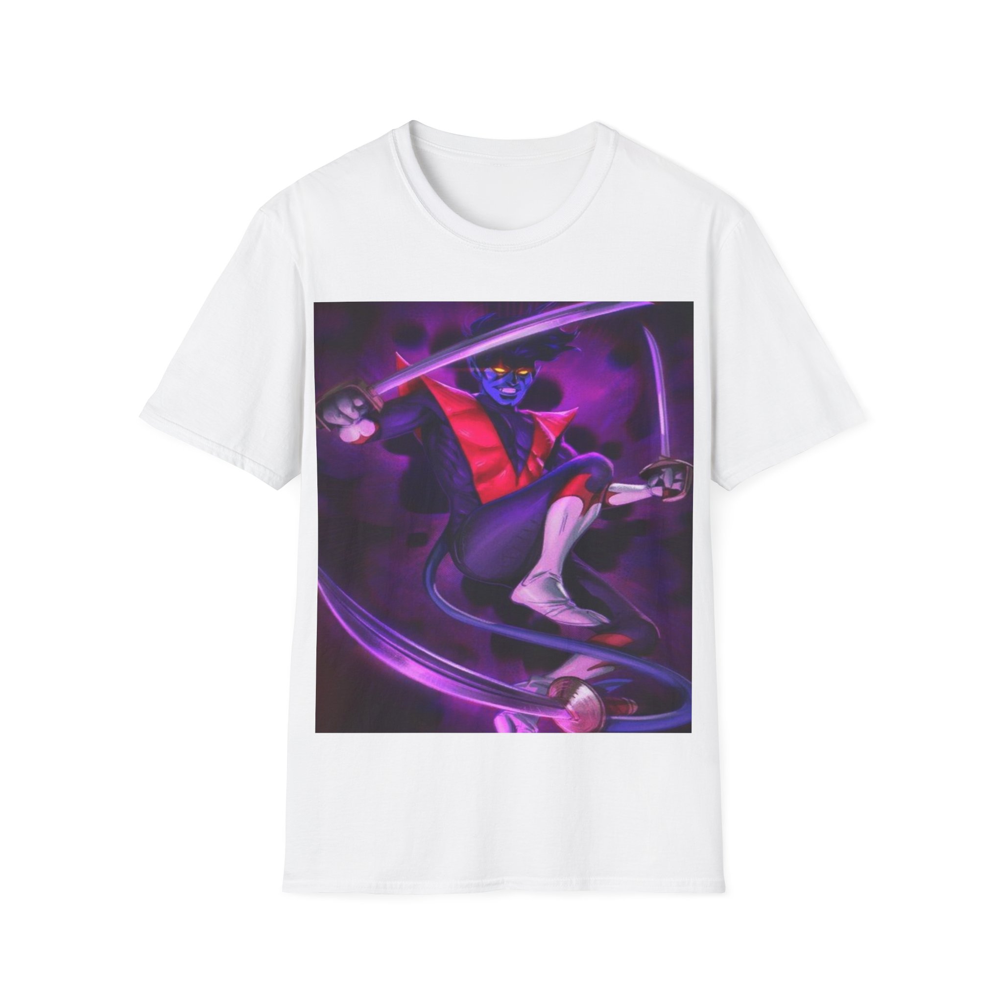 Nightcrawler Shadow Strike Comic Art Graphic Tee - Image 11