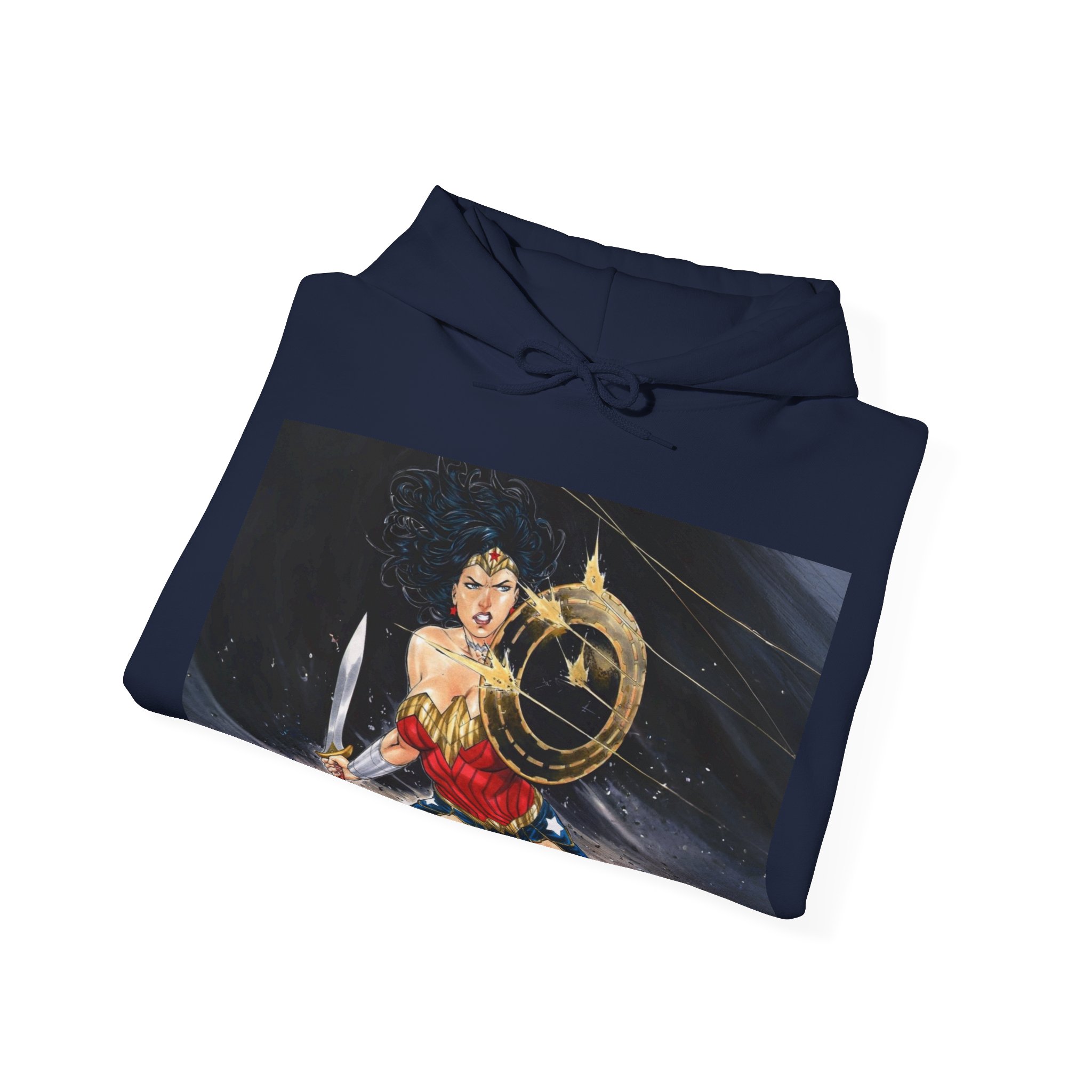 Wonder Woman Warrior Hoodie – Amazon Strength Design - Image 15
