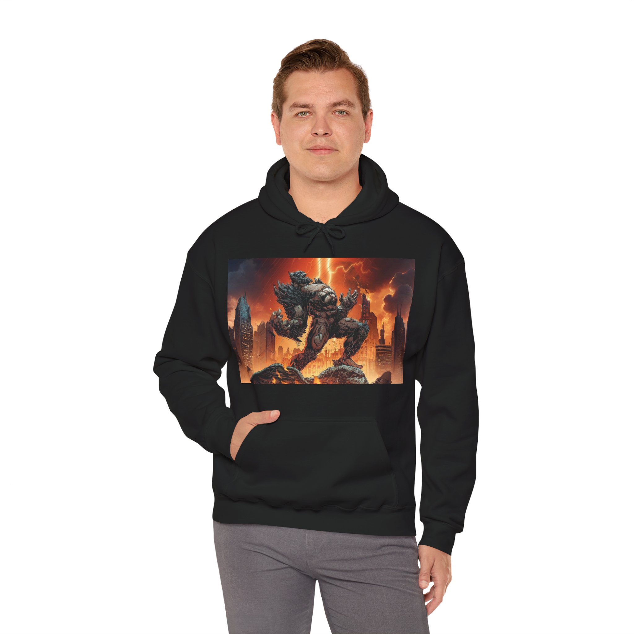 Doomsday Apocalyptic Power Hoodie – DC Destruction Style - Image 9