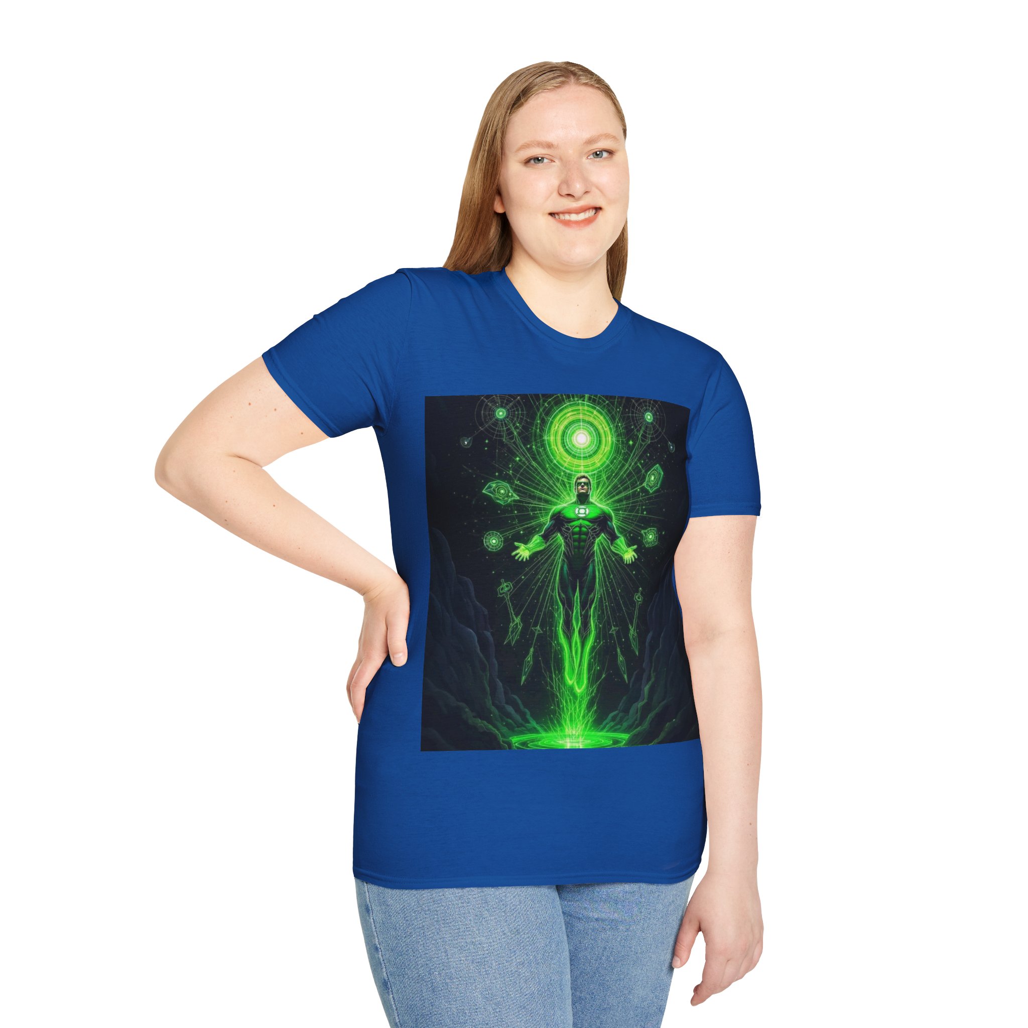 Green Lantern Cosmic Energy T-Shirt — Superhero Sci‑Fi Graphic Tee - Image 22