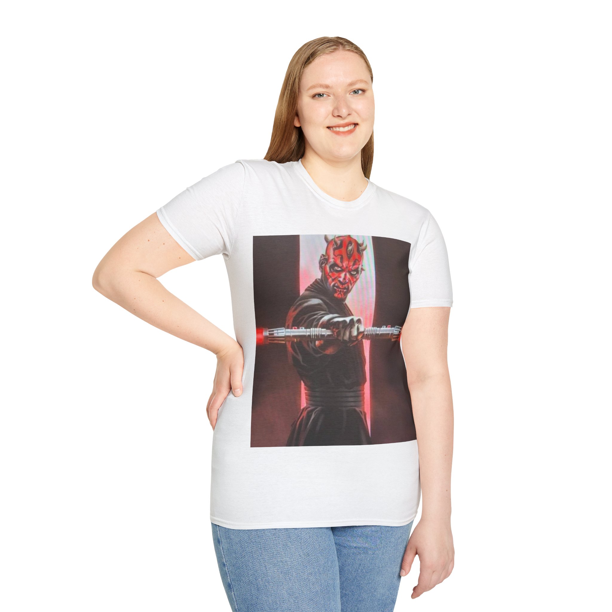 Darth Maul Graphic T-Shirt — Star Wars Sith Lightsaber Tee - Image 13