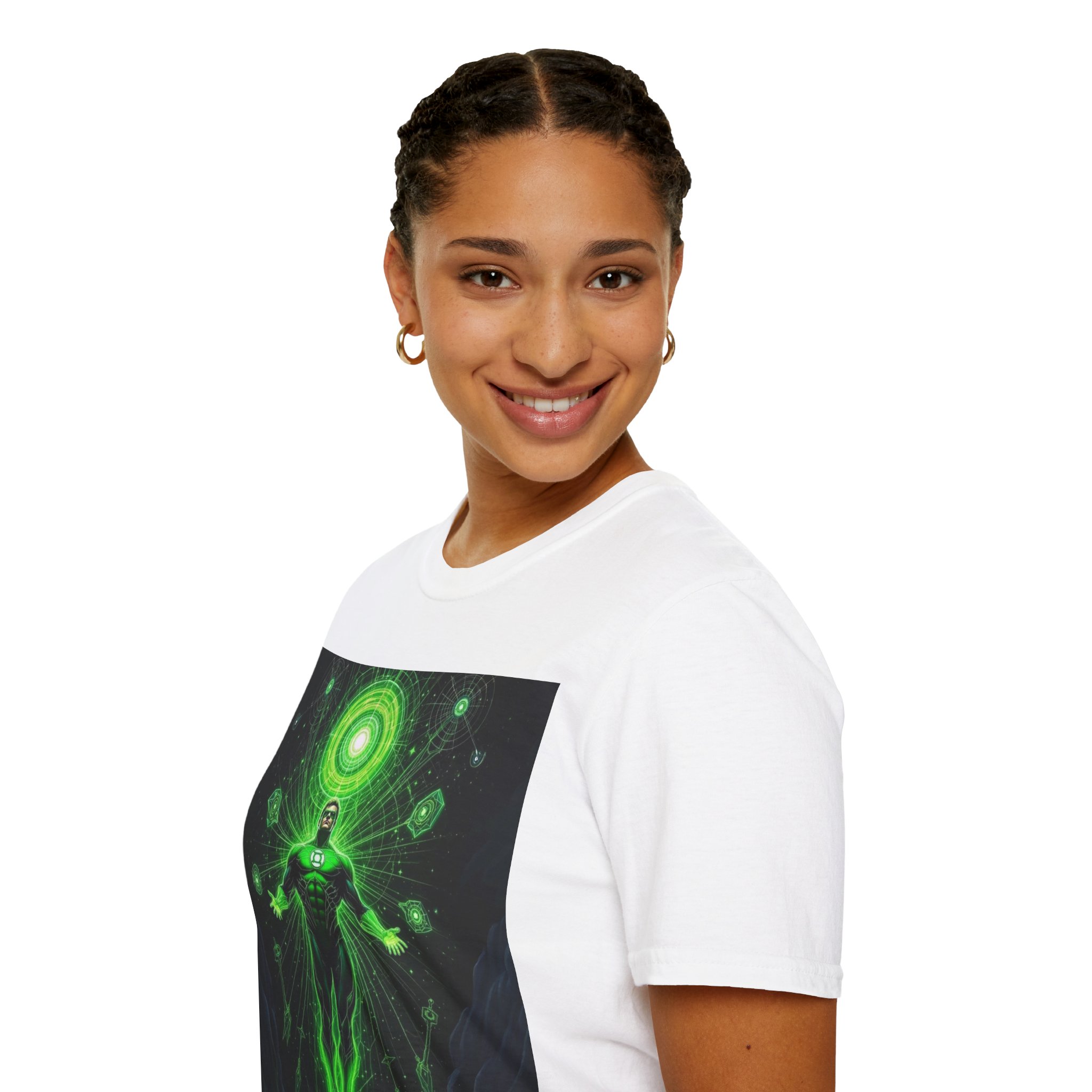 Green Lantern Cosmic Energy T-Shirt — Superhero Sci‑Fi Graphic Tee - Image 15