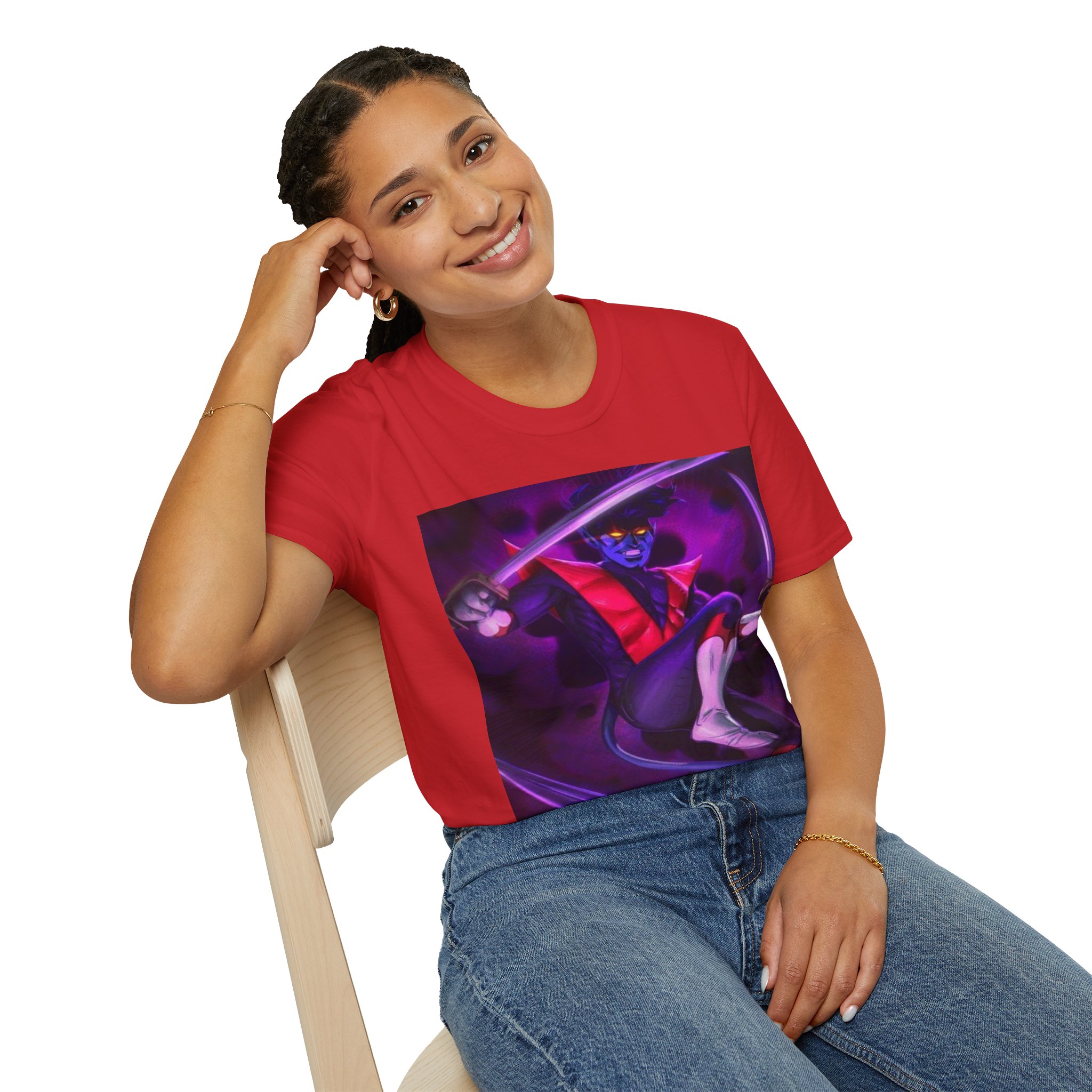 Nightcrawler Shadow Strike Comic Art Graphic Tee - Image 34