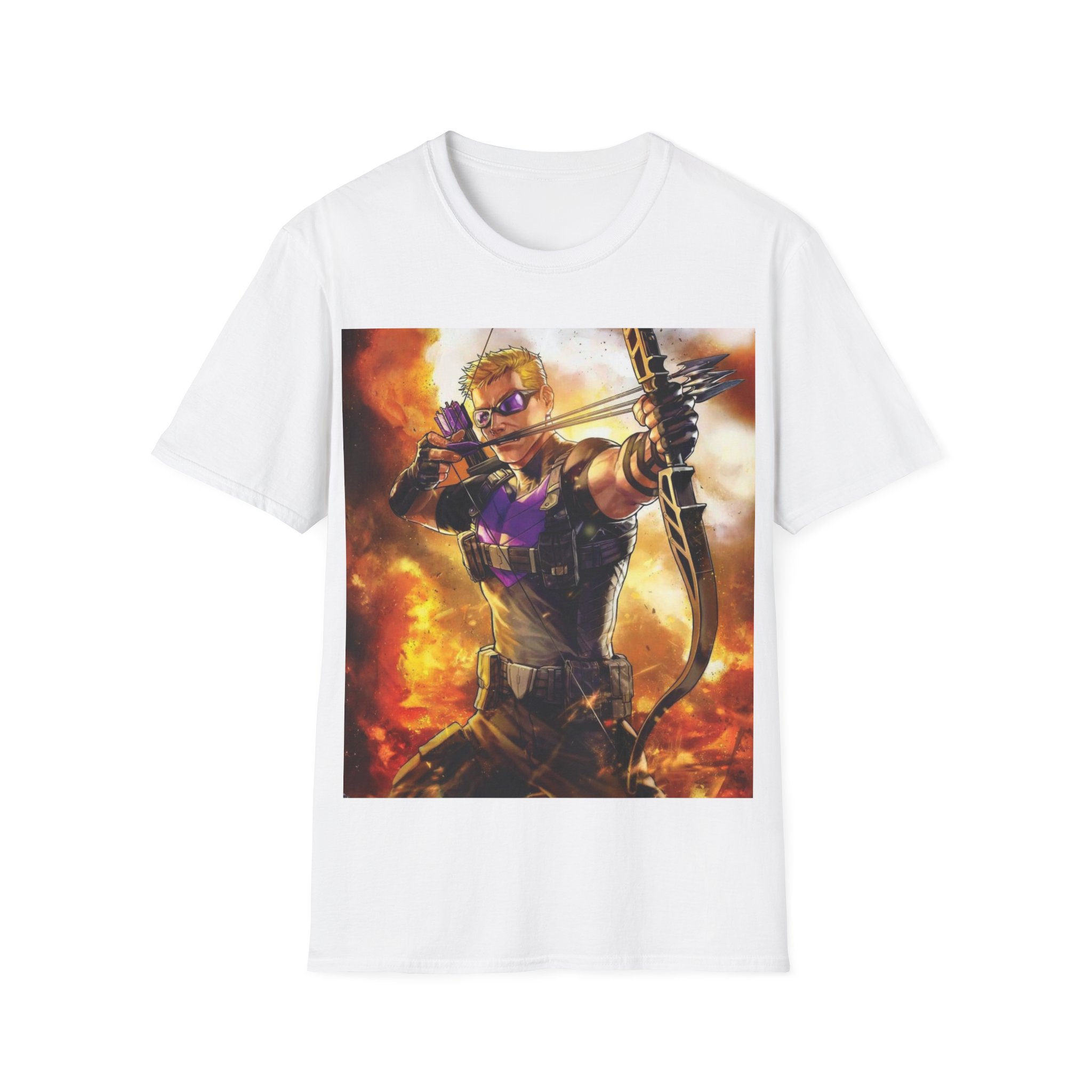 Hawkeye Precision Archer Fire Battle Graphic Tee - Image 11