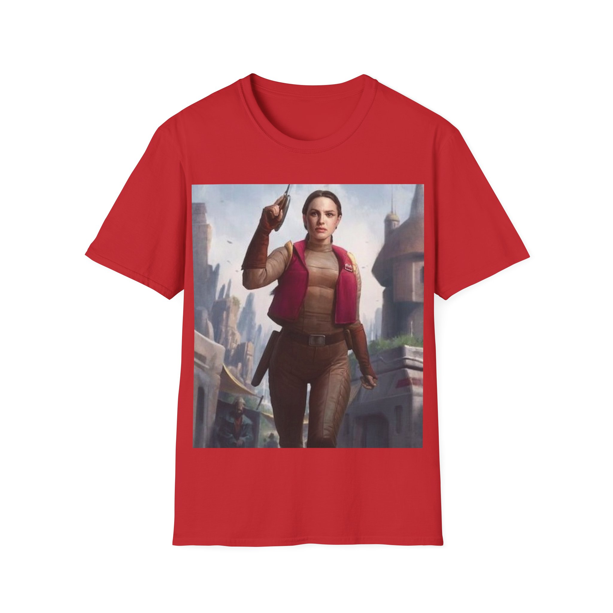 Padmé Amidala Galactic Rebel Force Comic Art T‑Shirt - Image 29
