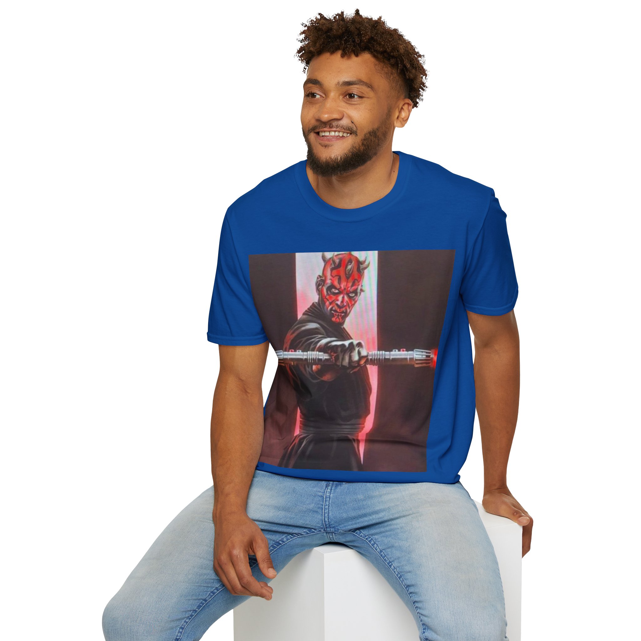 Darth Maul Graphic T-Shirt — Star Wars Sith Lightsaber Tee - Image 26
