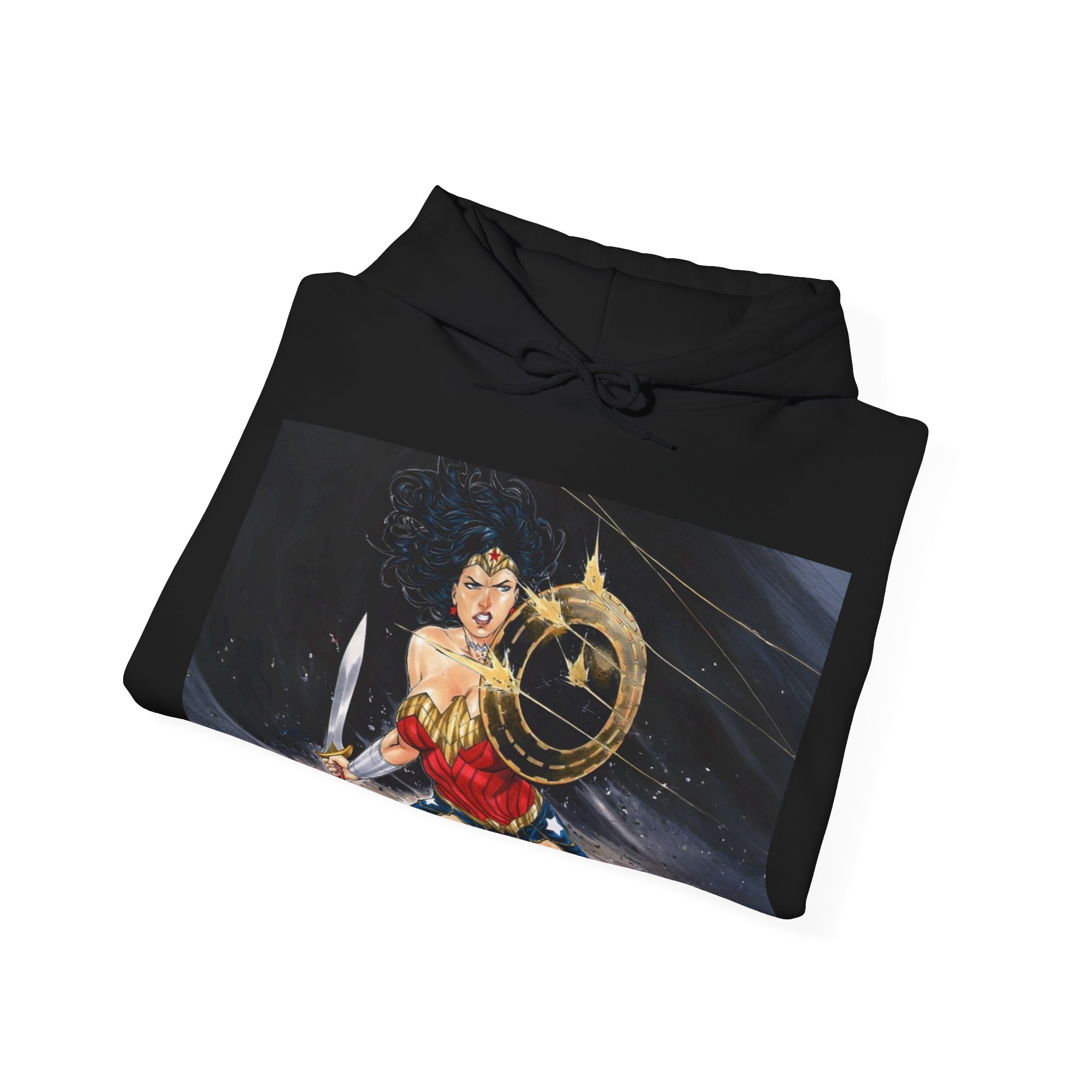 Wonder Woman Warrior Hoodie – Amazon Strength Design - Image 4