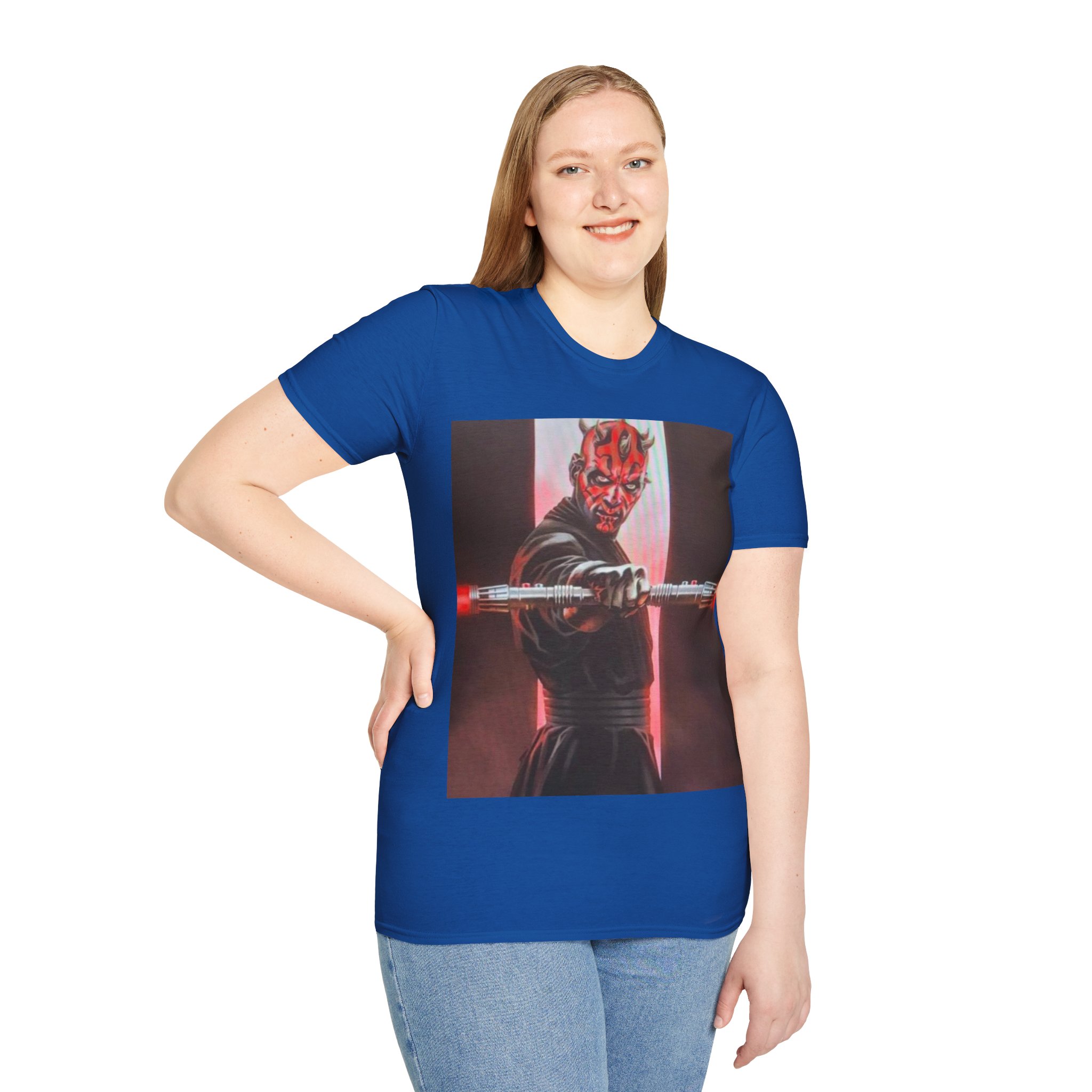 Darth Maul Graphic T-Shirt — Star Wars Sith Lightsaber Tee - Image 22