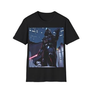 Darth Vader Graphic T-Shirt — Dark Sith Lord Space Scene