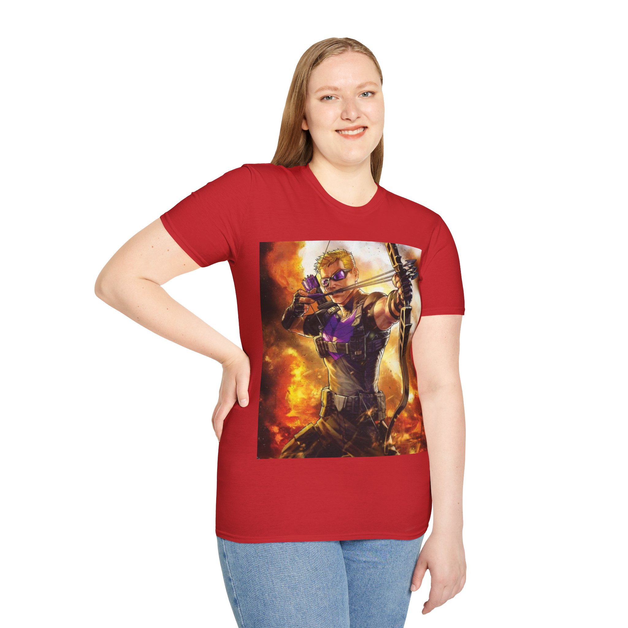 Hawkeye Precision Archer Fire Battle Graphic Tee - Image 31