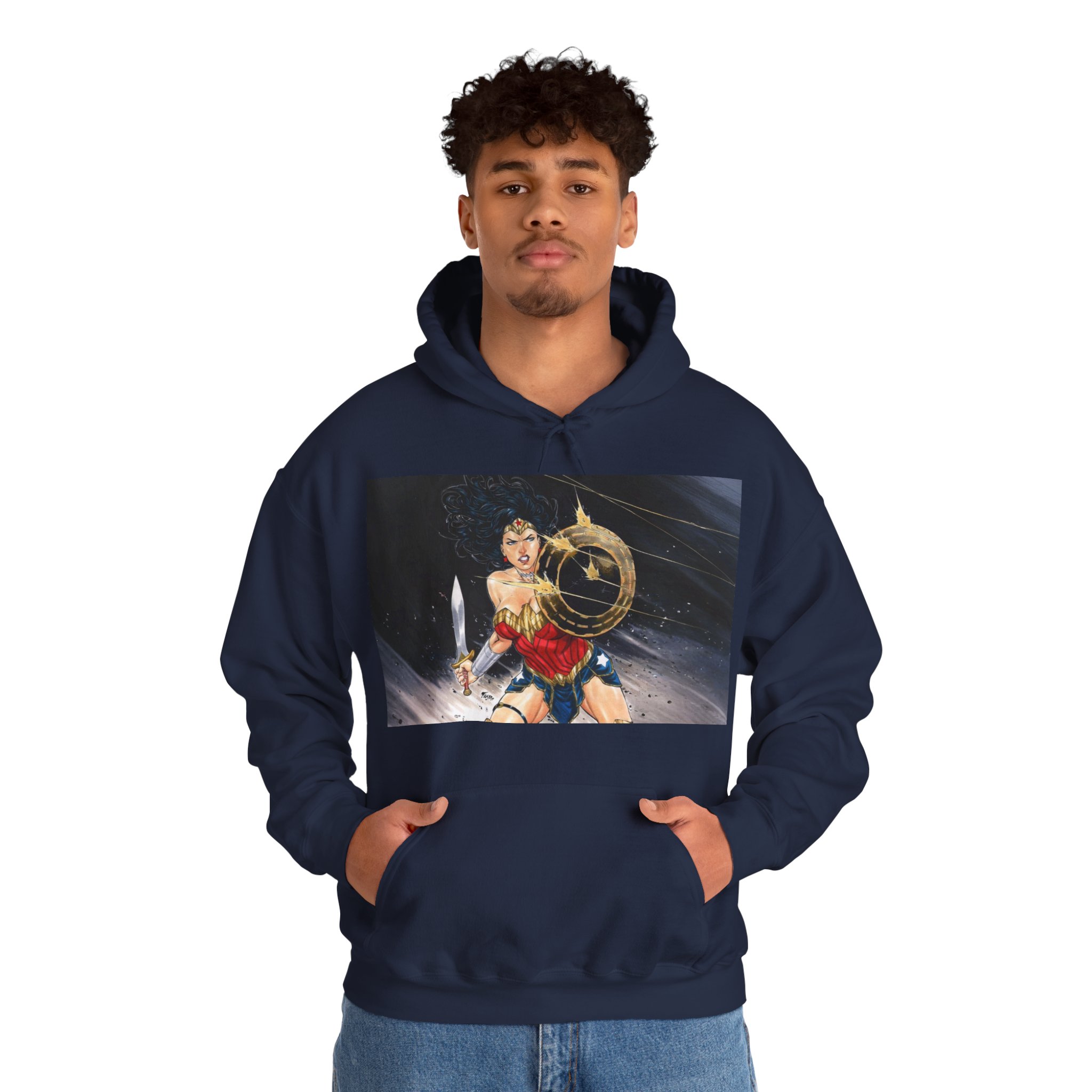 Wonder Woman Warrior Hoodie – Amazon Strength Design - Image 17