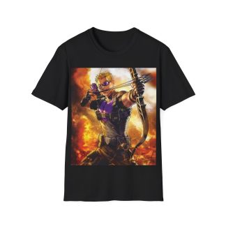 Hawkeye Precision Archer Fire Battle Graphic Tee