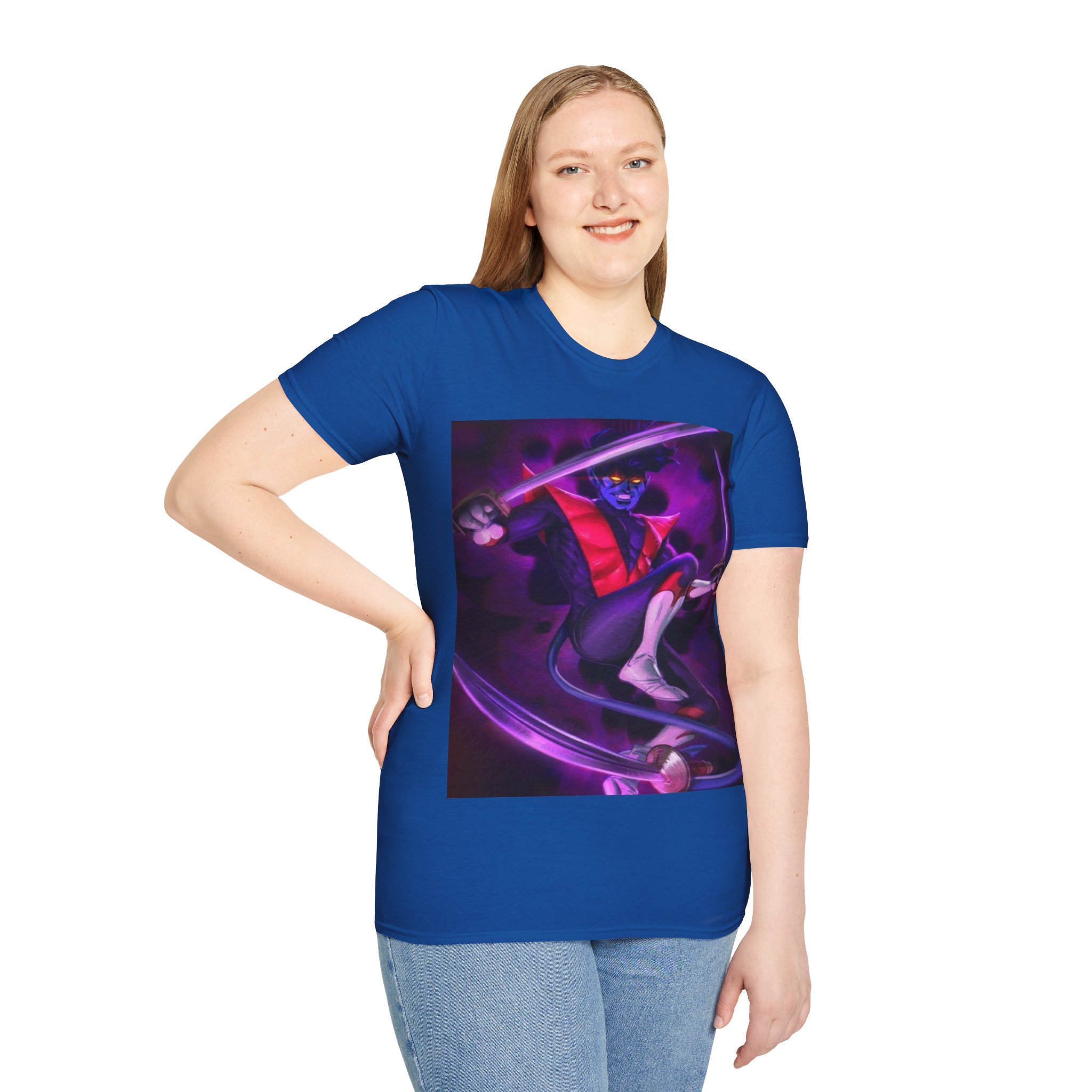 Nightcrawler Shadow Strike Comic Art Graphic Tee - Image 22