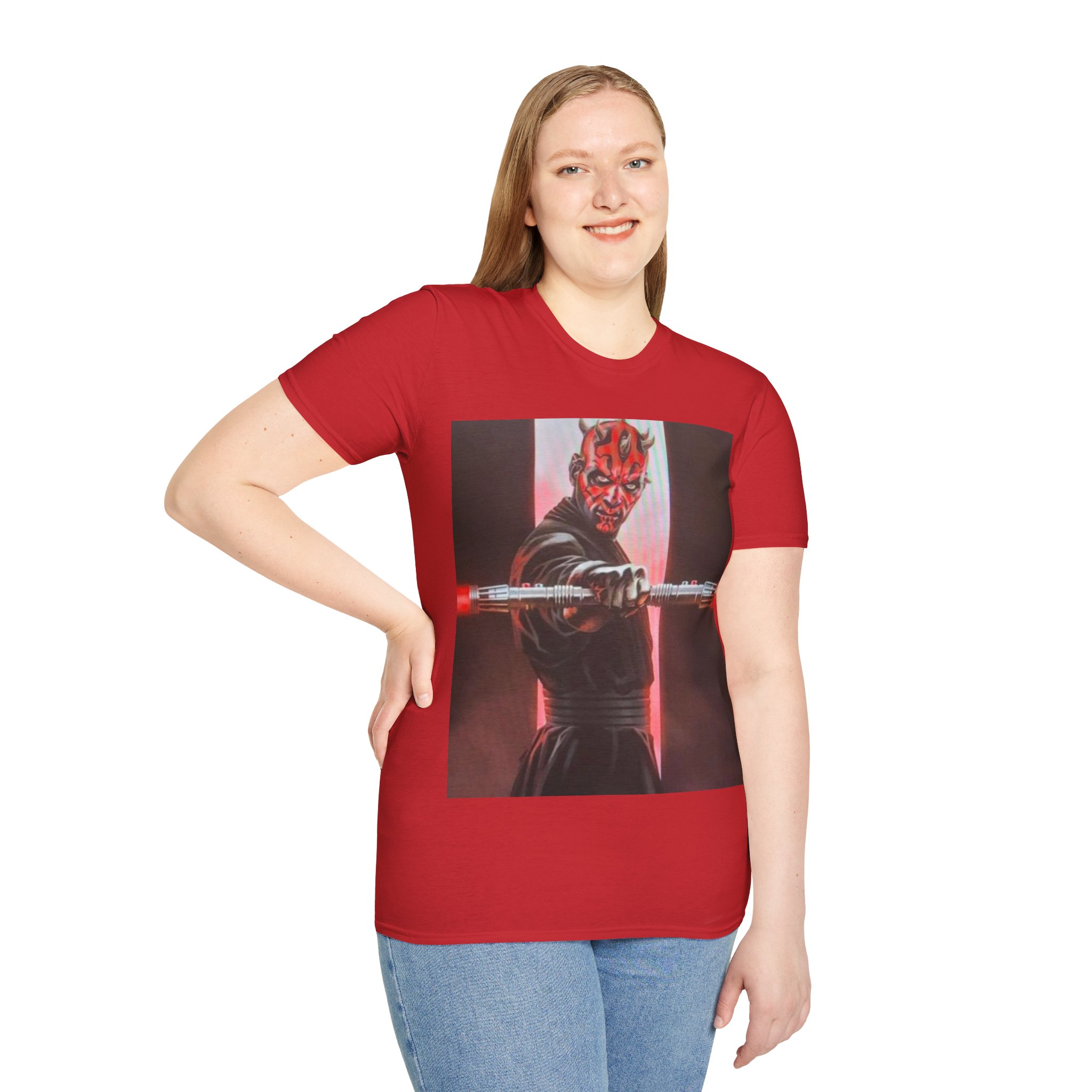 Darth Maul Graphic T-Shirt — Star Wars Sith Lightsaber Tee - Image 31