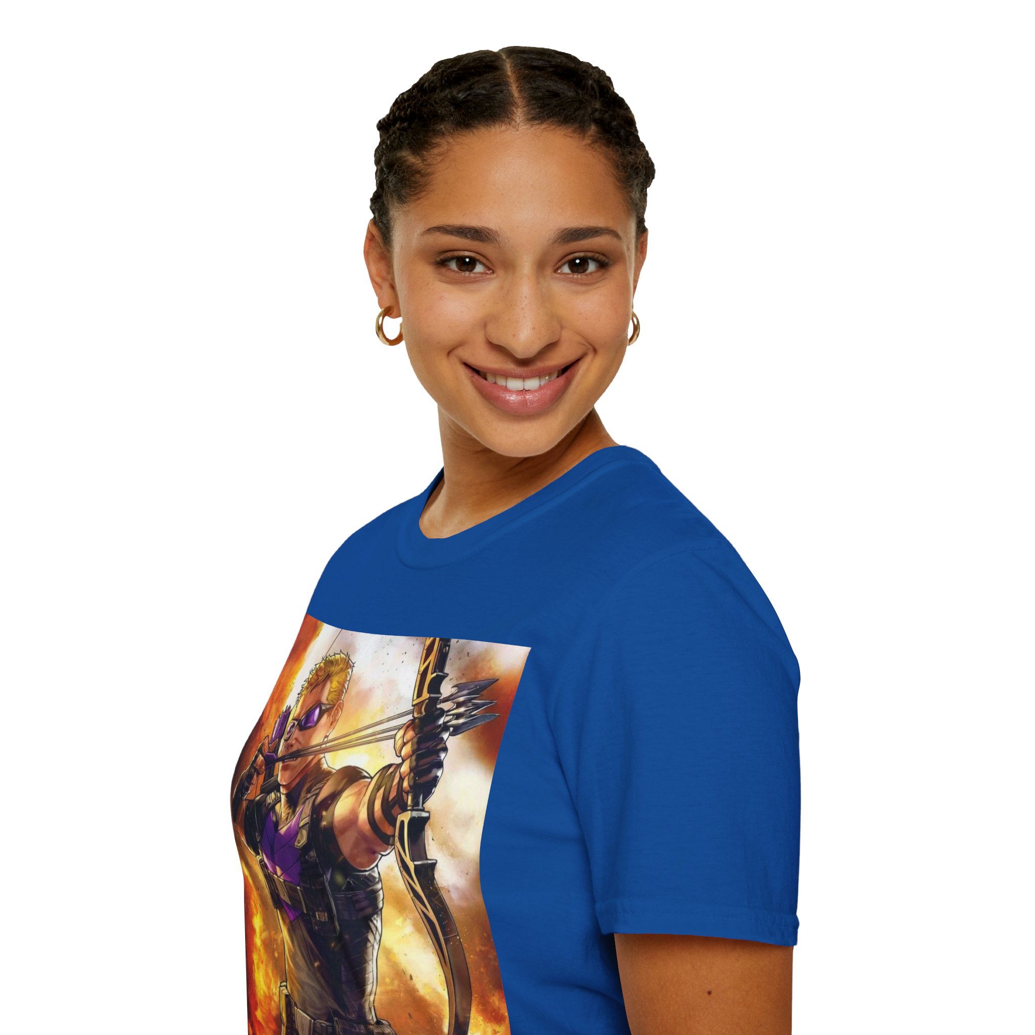 Hawkeye Precision Archer Fire Battle Graphic Tee - Image 24