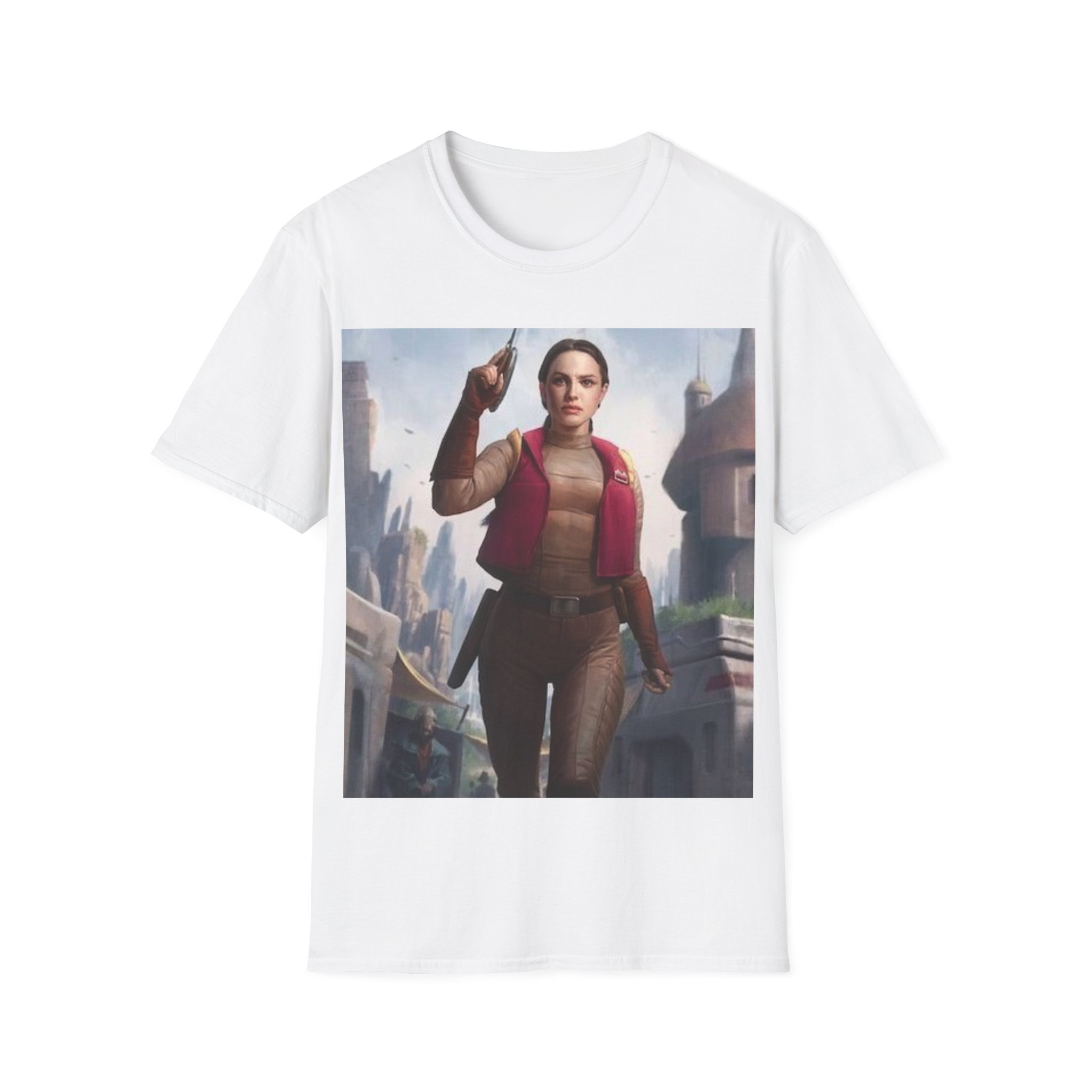 Padmé Amidala Galactic Rebel Force Comic Art T‑Shirt - Image 11