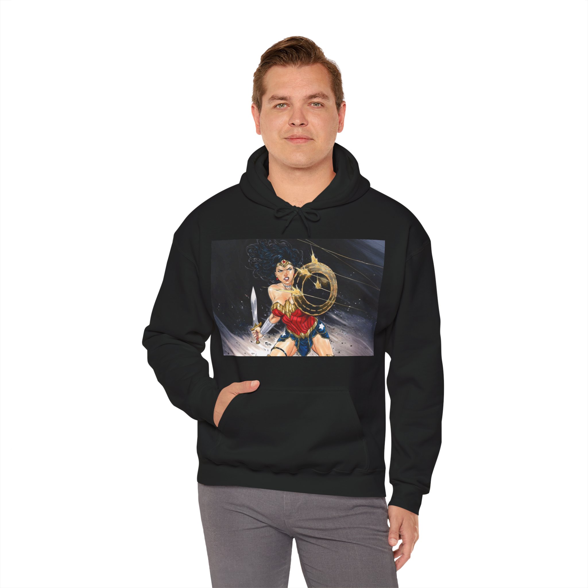 Wonder Woman Warrior Hoodie – Amazon Strength Design - Image 9