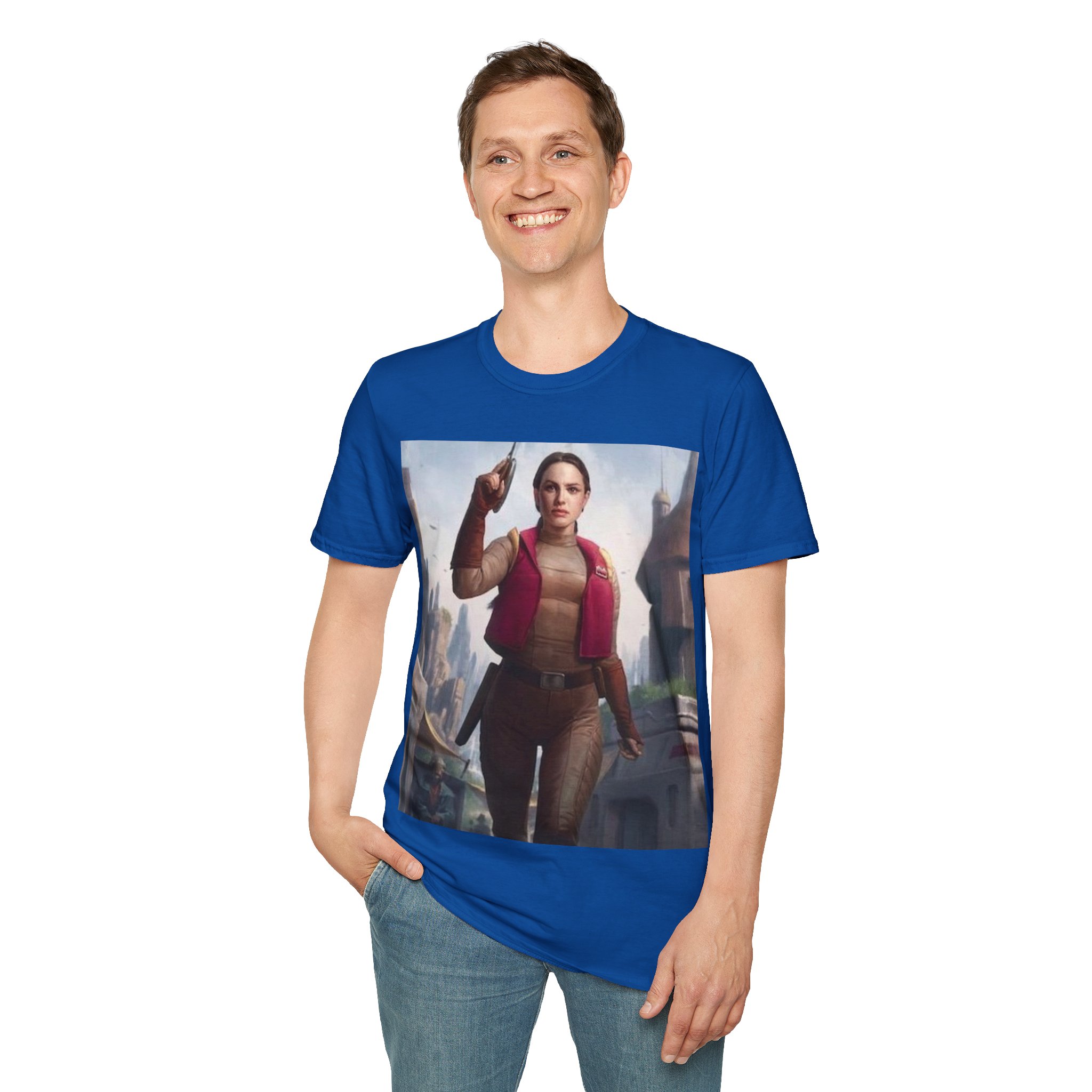 Padmé Amidala Galactic Rebel Force Comic Art T‑Shirt - Image 23