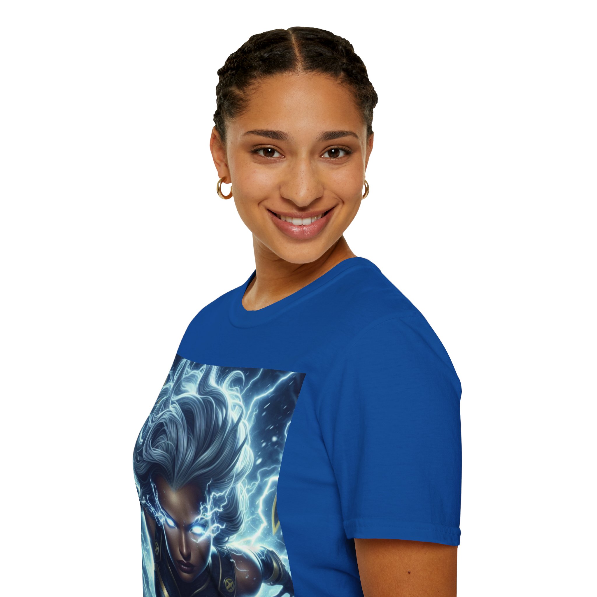 Storm Lightning Goddess Power Comic Art T‑Shirt - Image 24