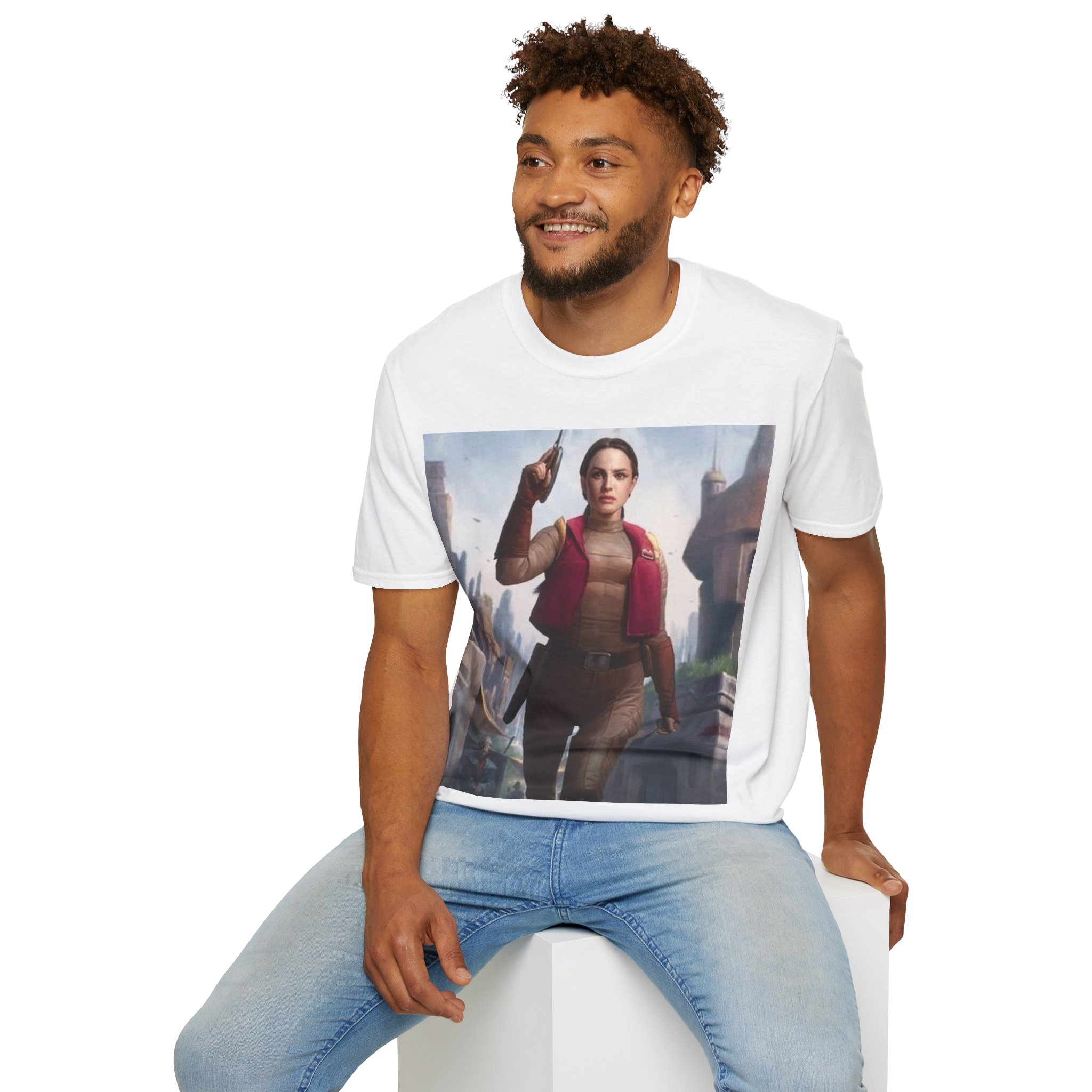 Padmé Amidala Galactic Rebel Force Comic Art T‑Shirt - Image 17