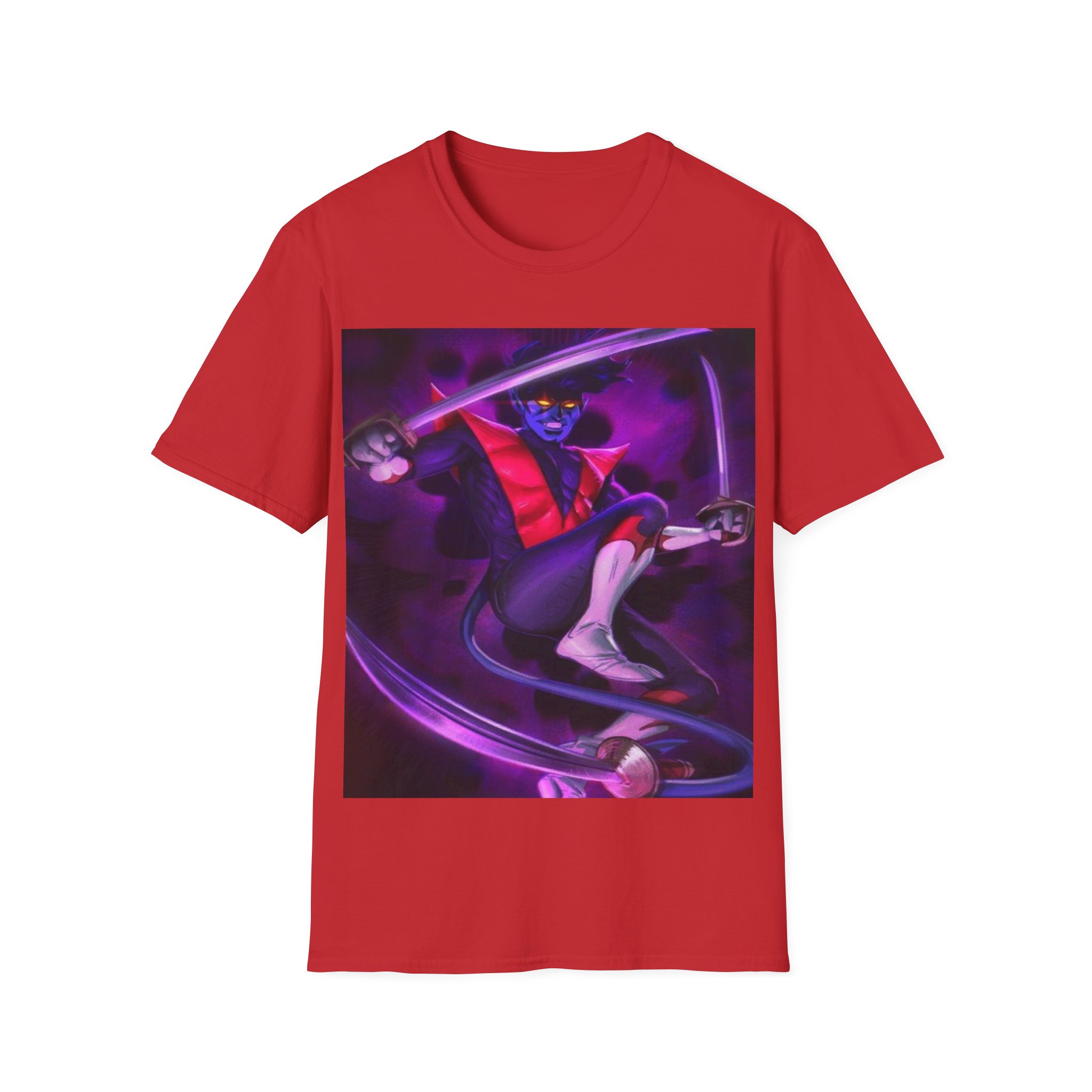 Nightcrawler Shadow Strike Comic Art Graphic Tee - Image 29