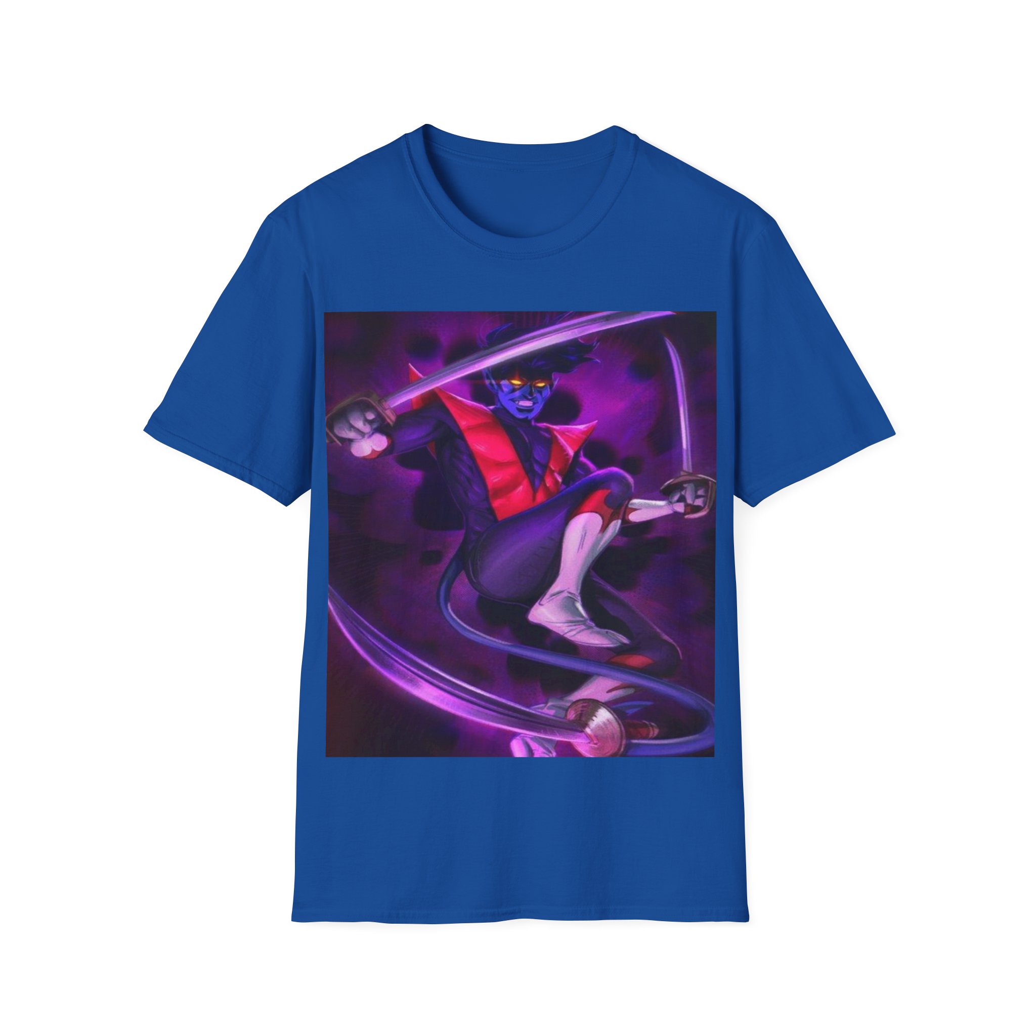 Nightcrawler Shadow Strike Comic Art Graphic Tee - Image 20