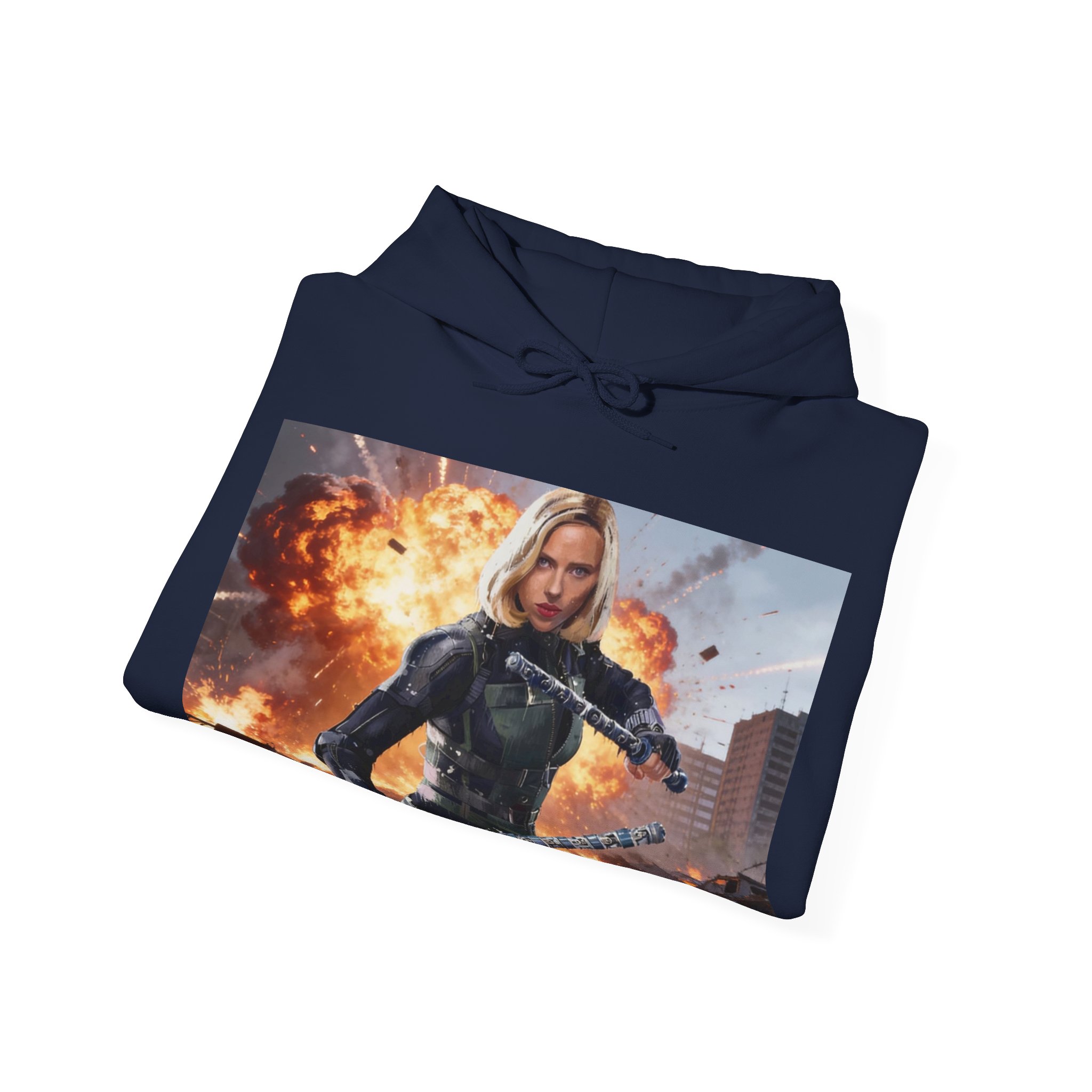 Black Widow Spy Strike Marvel Action Hoodie - Image 15