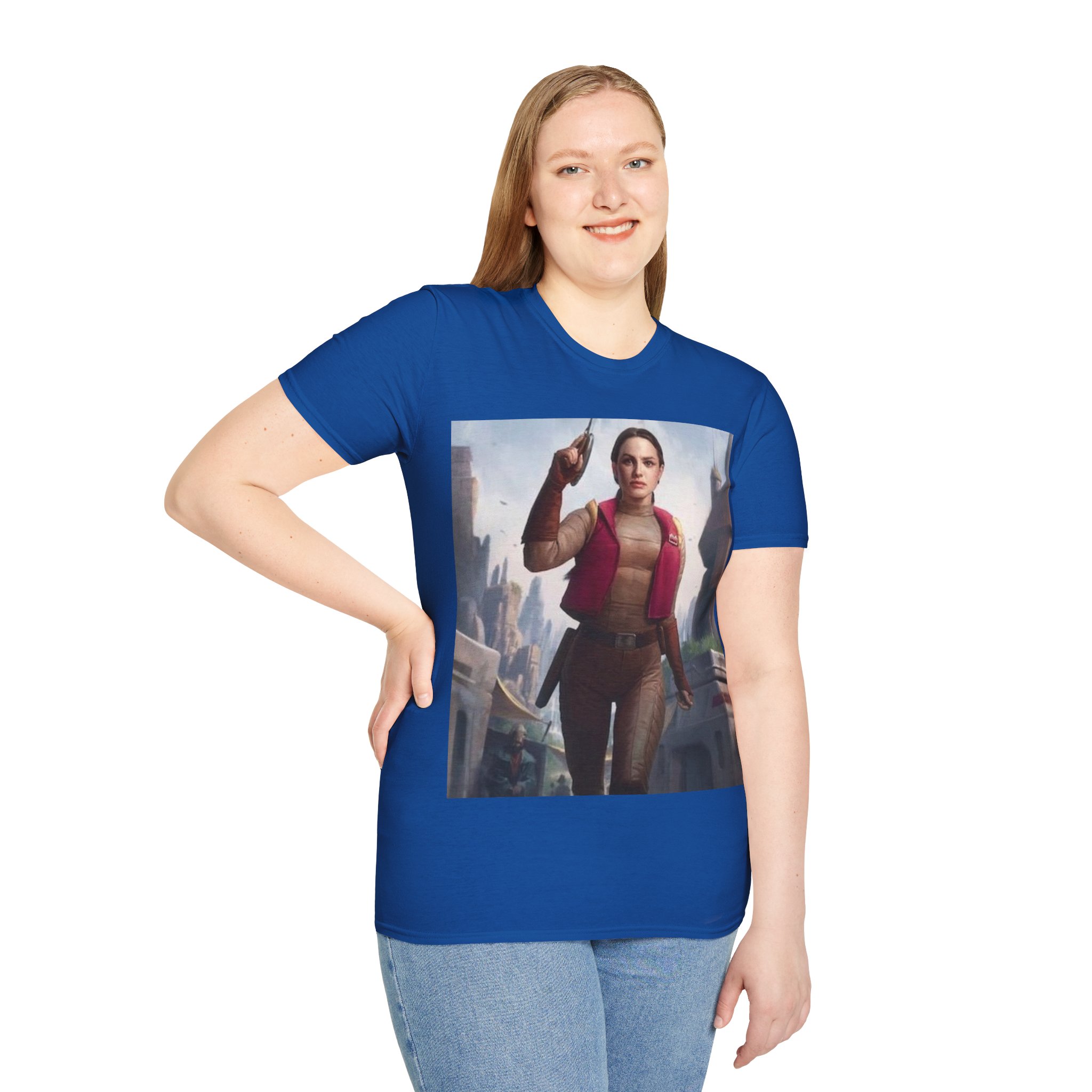 Padmé Amidala Galactic Rebel Force Comic Art T‑Shirt - Image 22